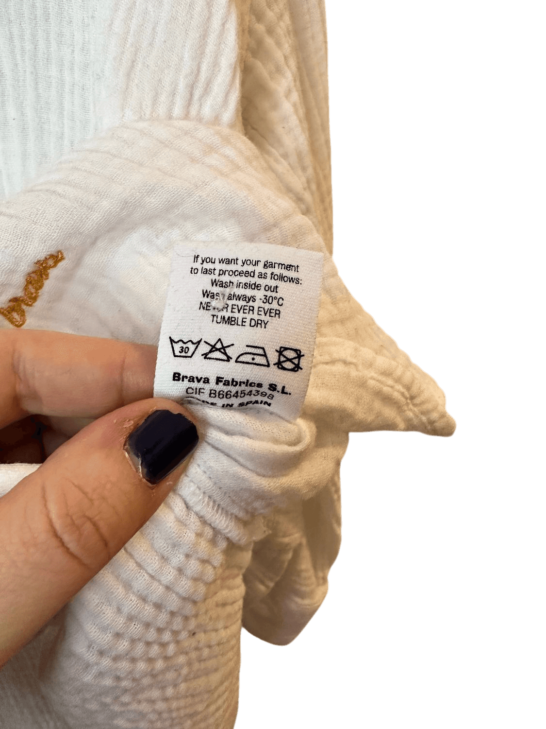 Brava Fabrics Bio-Baumwolle Bluse - Größe L 6