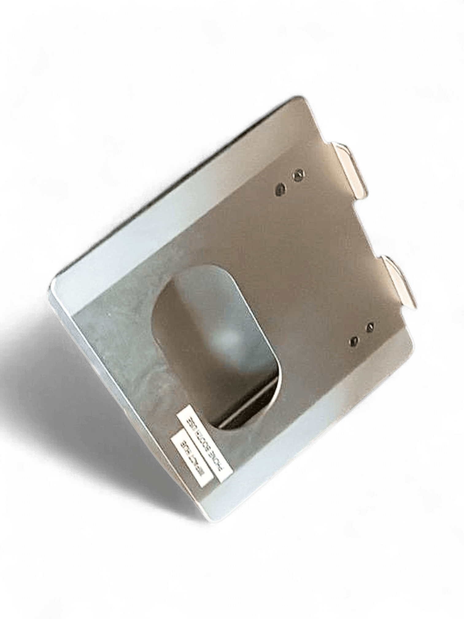 Metal Desk Accessory Holder with Cut-Out Handle 2