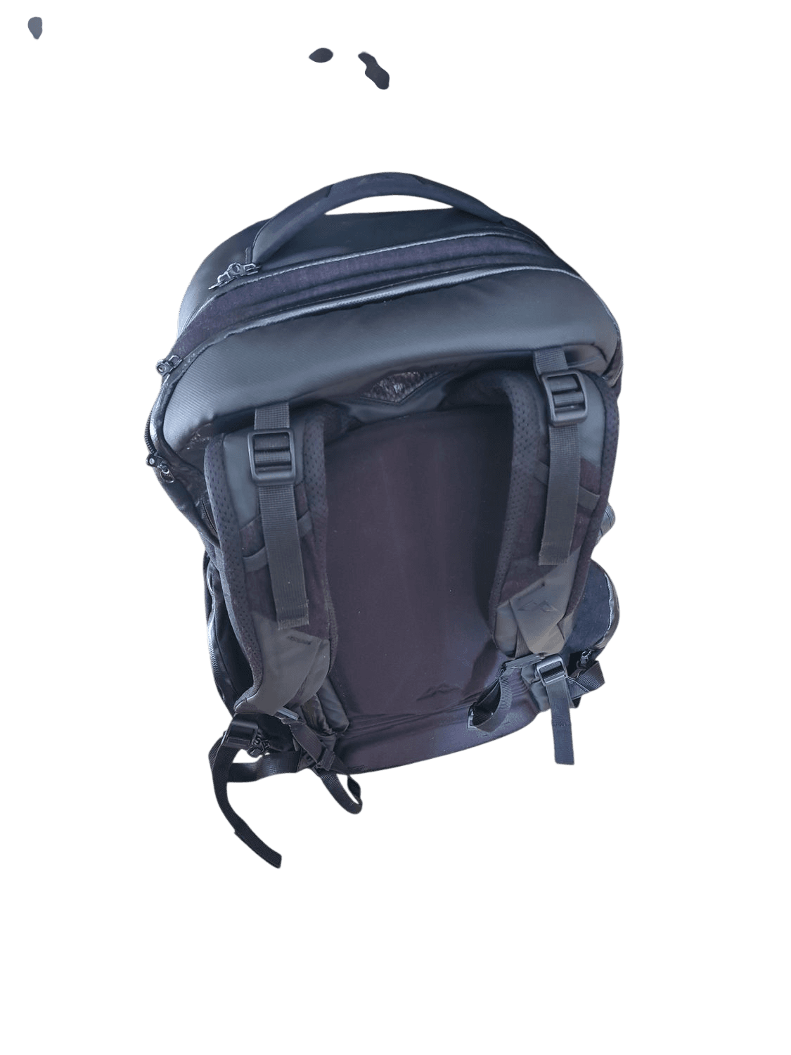 Kathmandu Black Nylon Backpack with Multiple Compartments