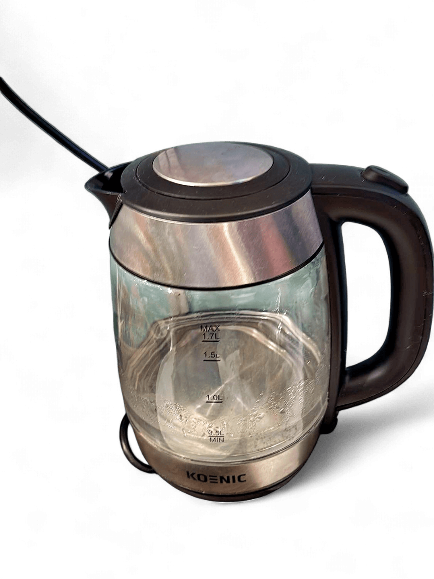 Koenic Glas-Wasserkocher mit 1,7 Liter Fassungsvermögen 1