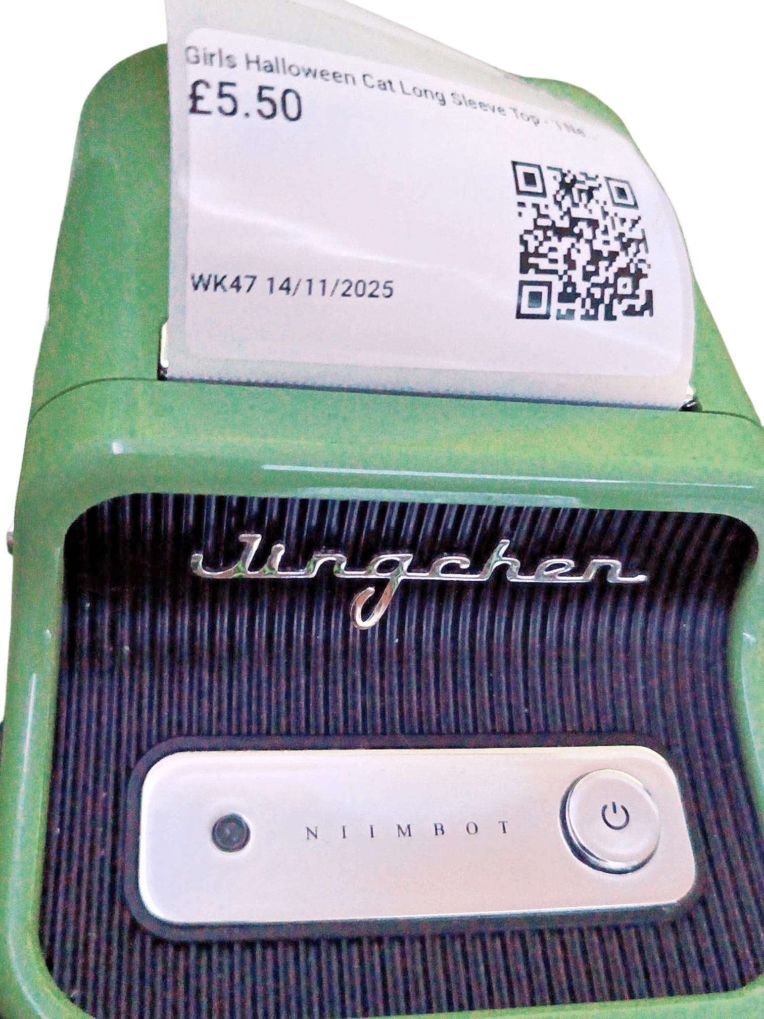 Jungchen Niimbot Thermal Label Printer - Green 1