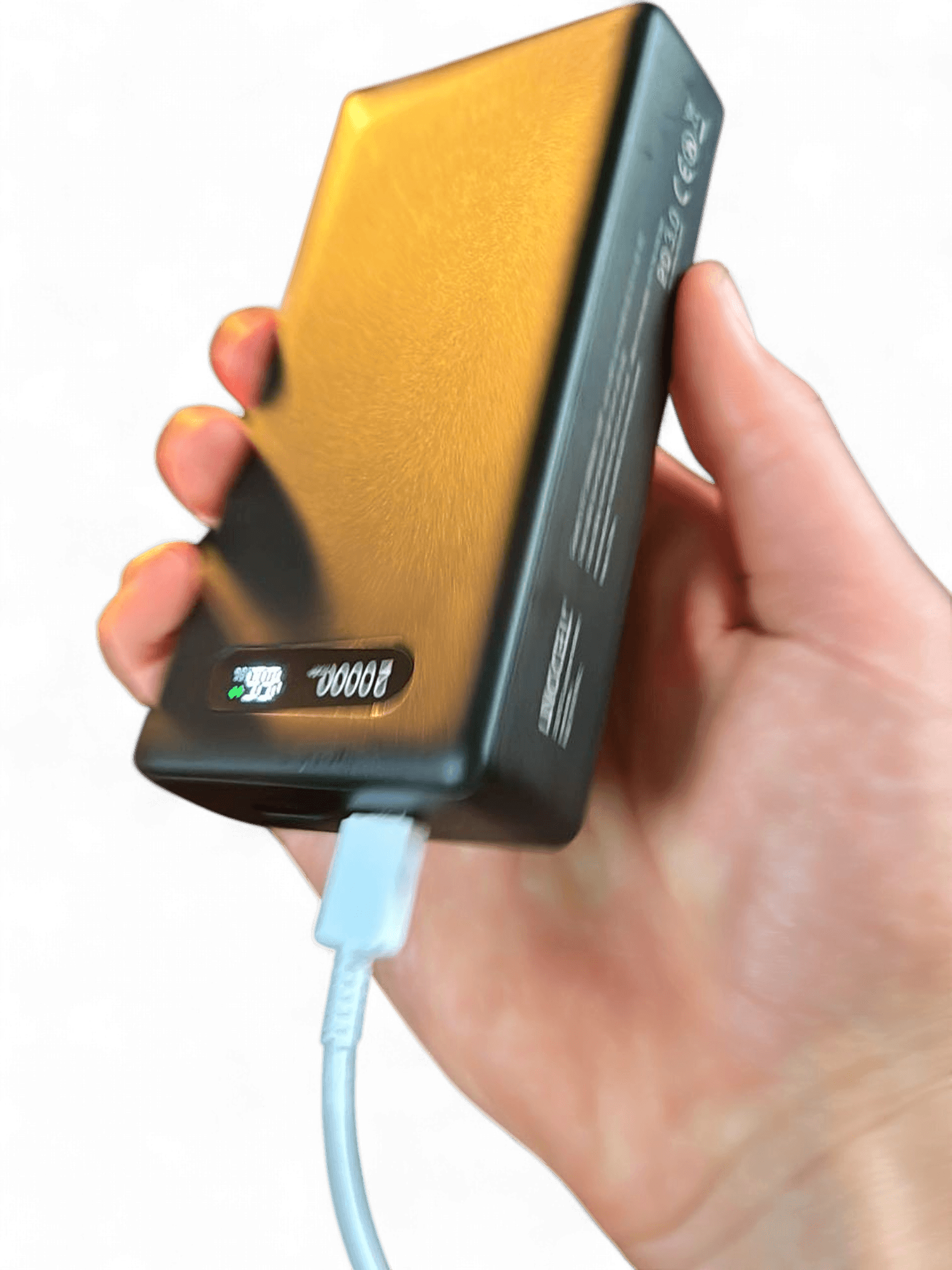 UNOOE PD3.0 Portable Power Bank - Gold/Black 1
