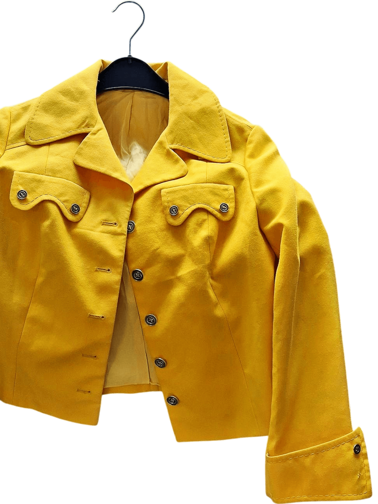 Tom & Tina Austria Yellow Button-Up Jacket - Women's 1
