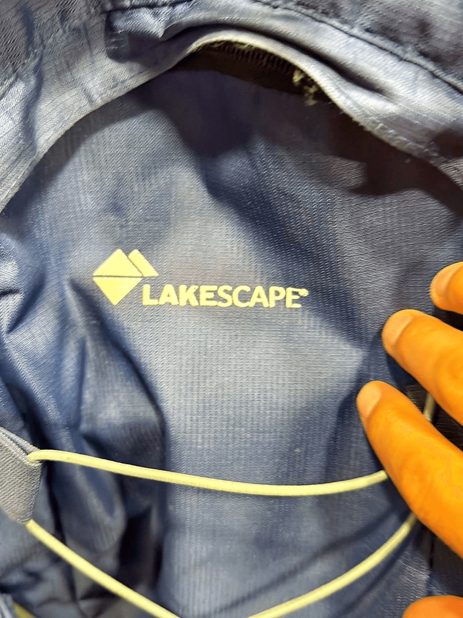 Lakescape Outdoor Hiking Backpack - Purple with Yellow Accents 2