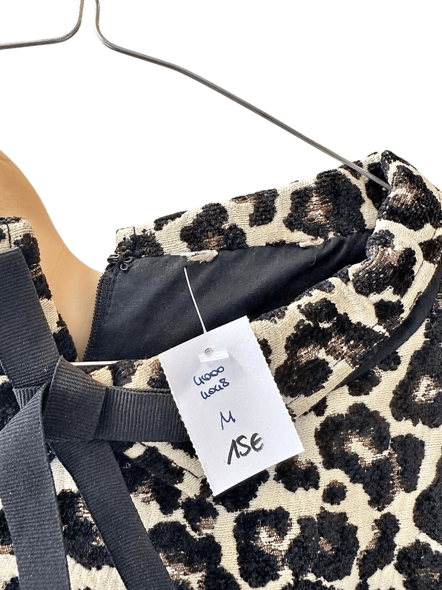 Leopard Print Shift Dress - Size M 3
