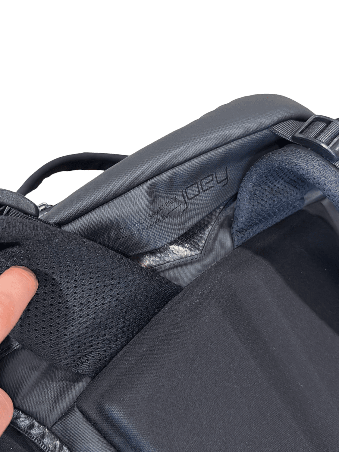 Korin Design Joey Black Backpack - Sleek Anti-Theft Travel Bag 2