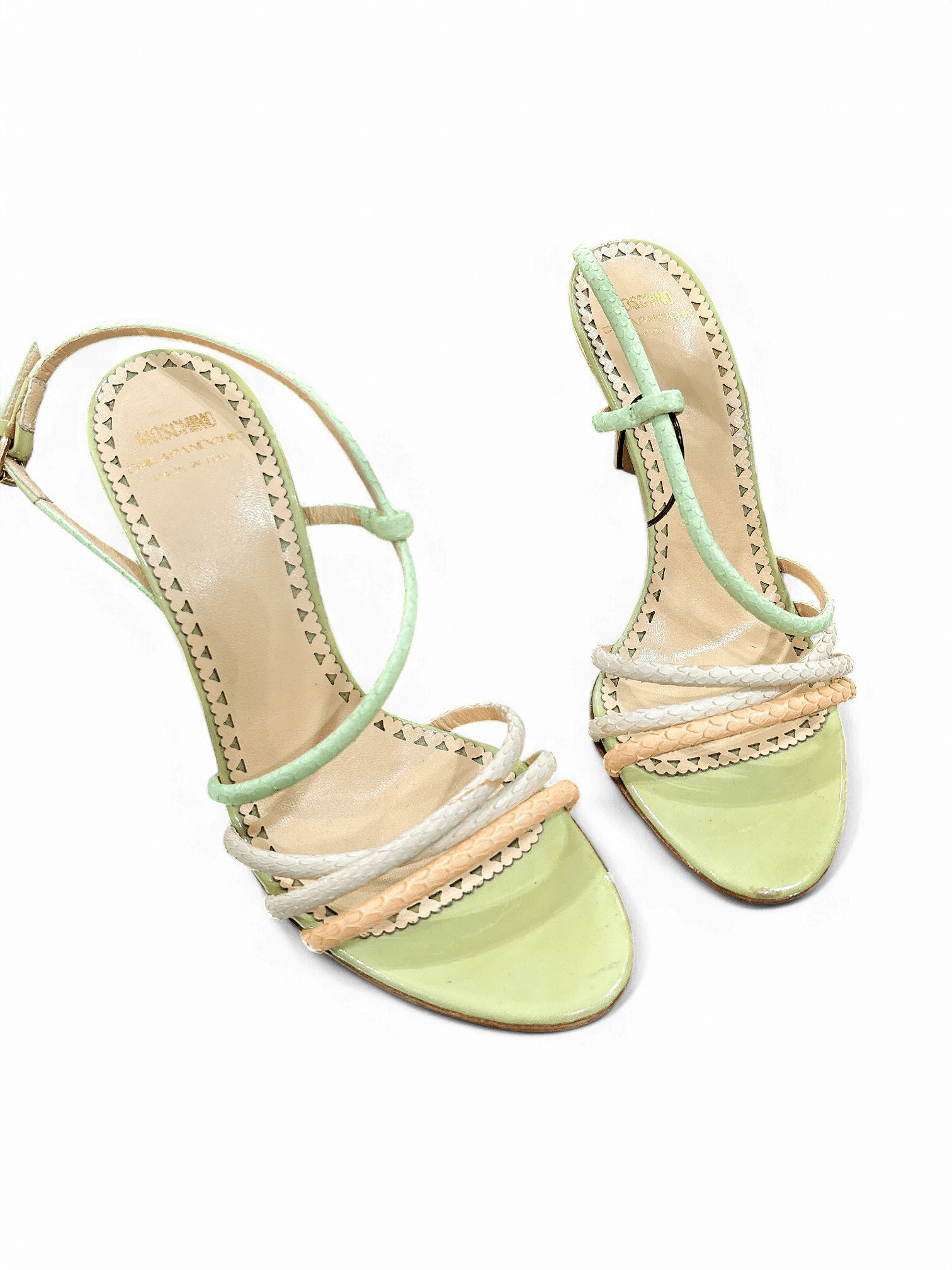 Moschino Leather Heels - Size 37 1