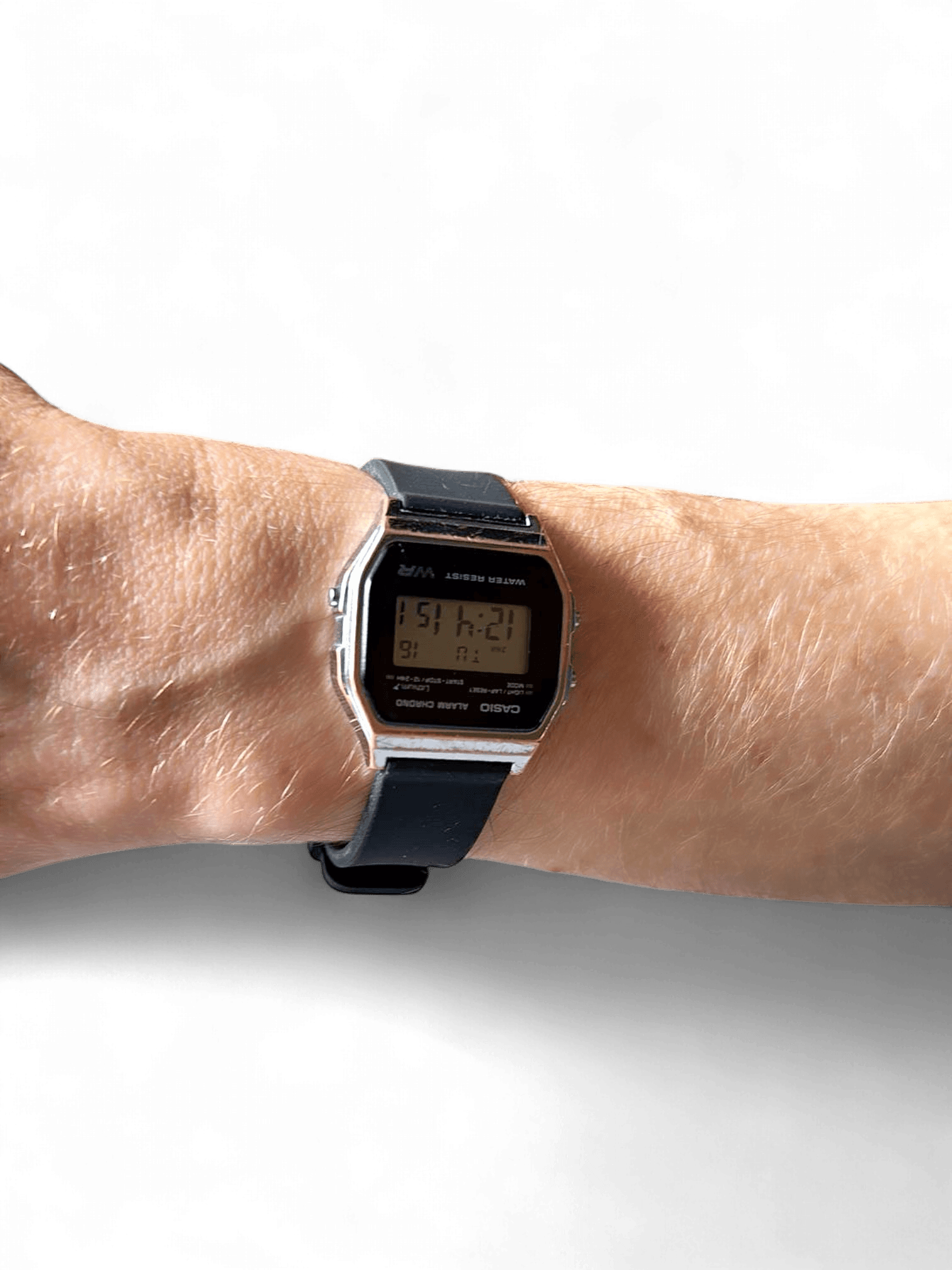 Casio Digital Watch with Black Strap - Classic Retro Style 1