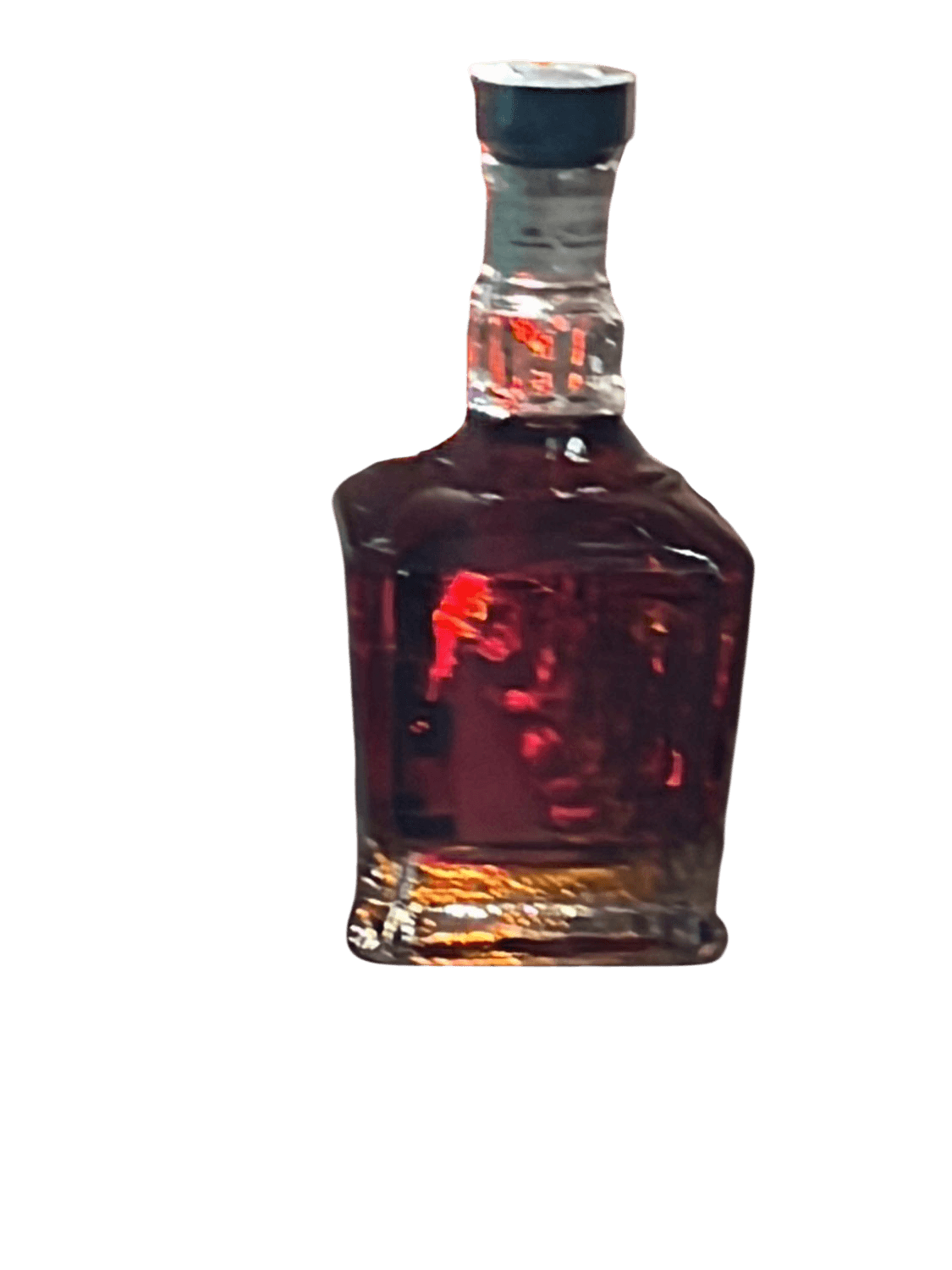 Disaronno Decorative Glass Bottle with Embossed Face Design 10