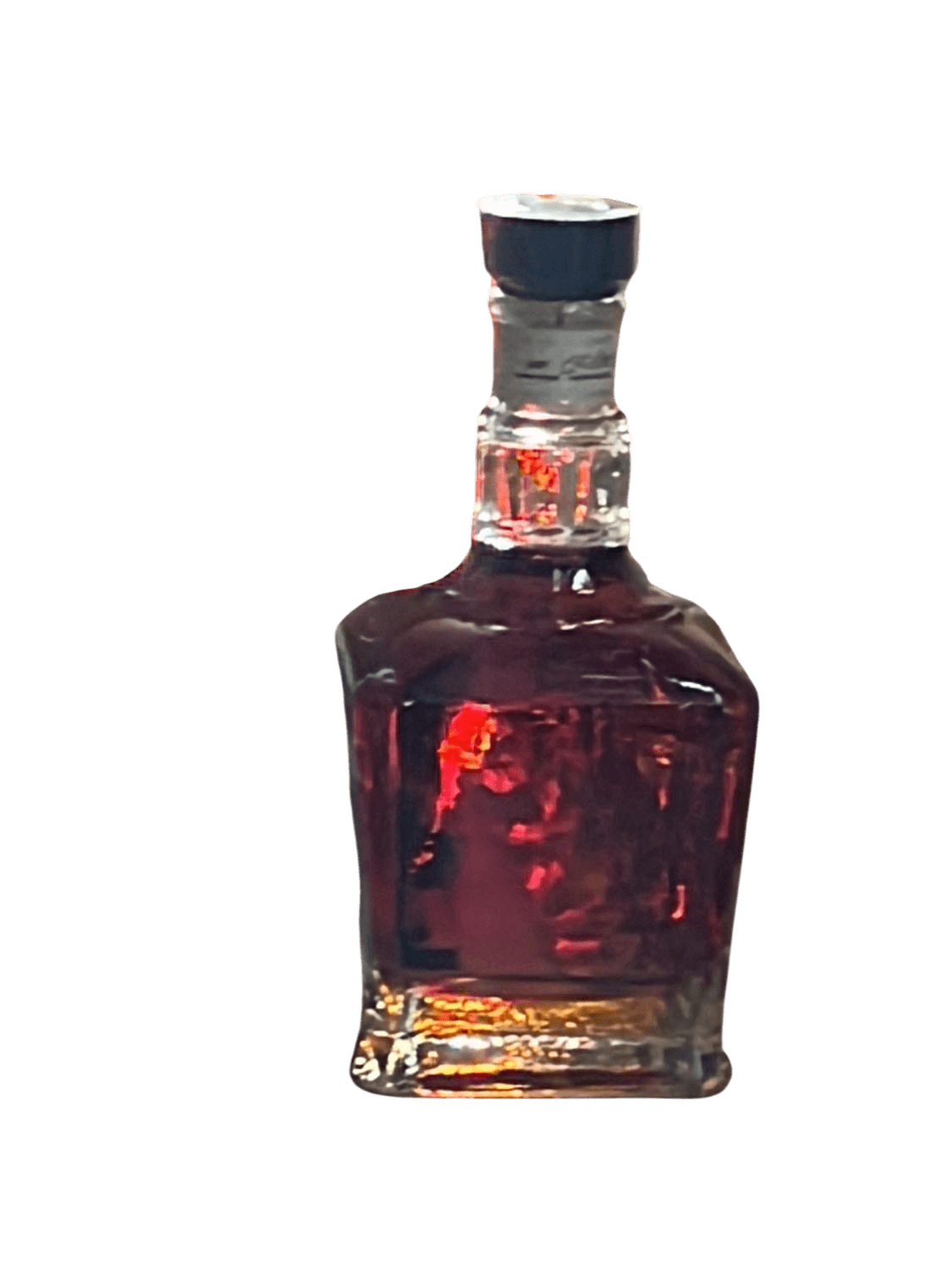 Disaronno Decorative Glass Bottle with Embossed Face Design 13