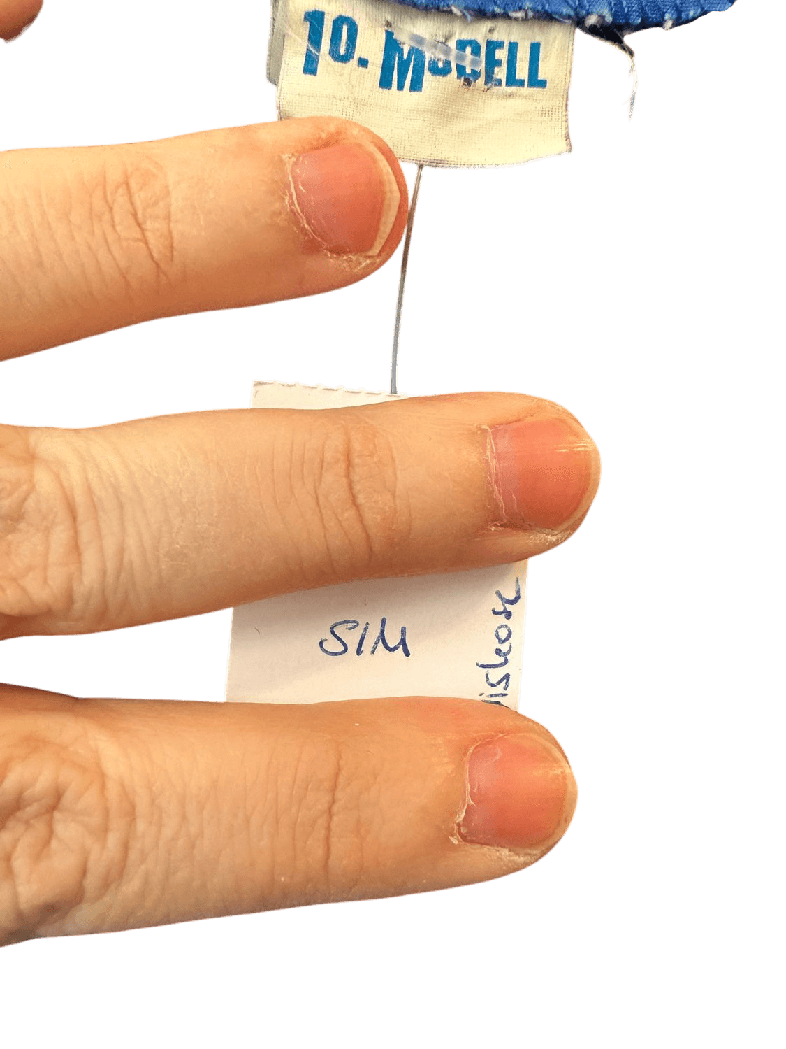 Vintage 80s Jo Morell Royal Blue Wrap Dress - Size S 5