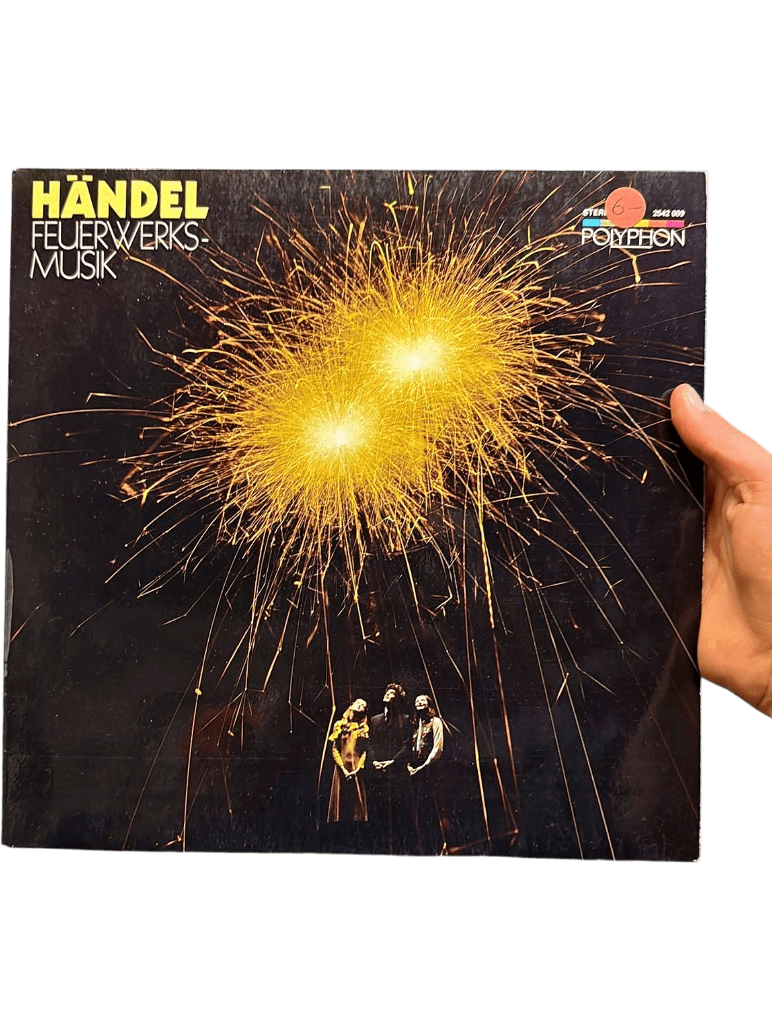 Händel Feuerwerks-Musik Vinyl LP auf Polyphon Label