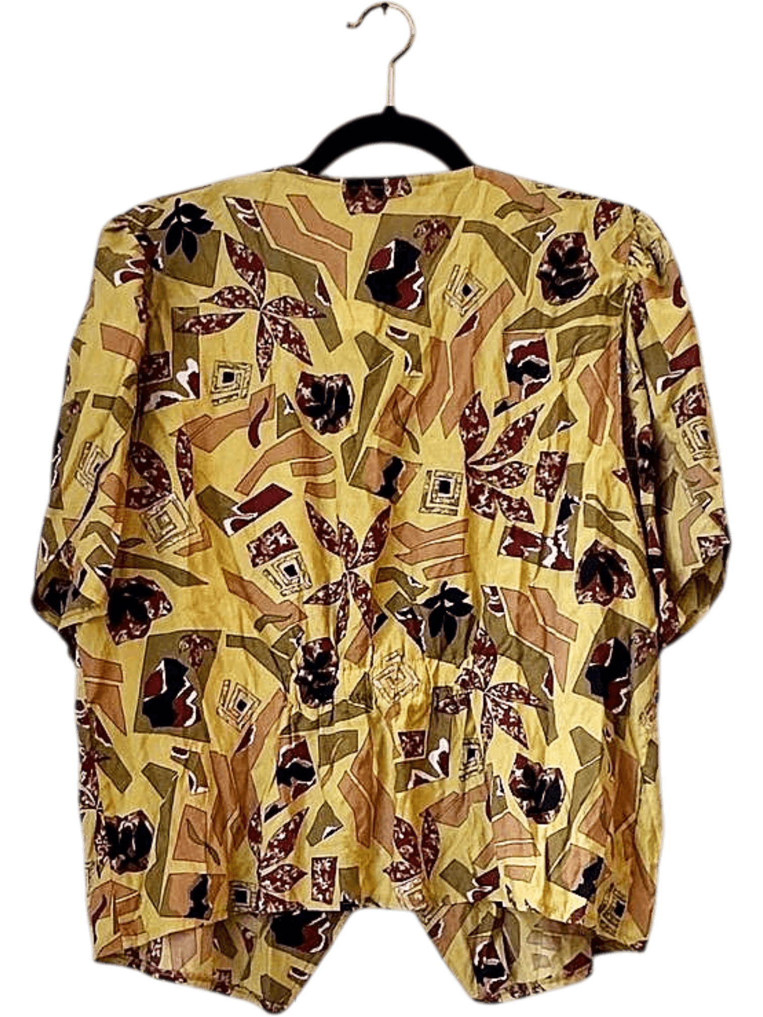 Vintage HMC International Abstract Print Blouse - Size 16 - West-Germany 2