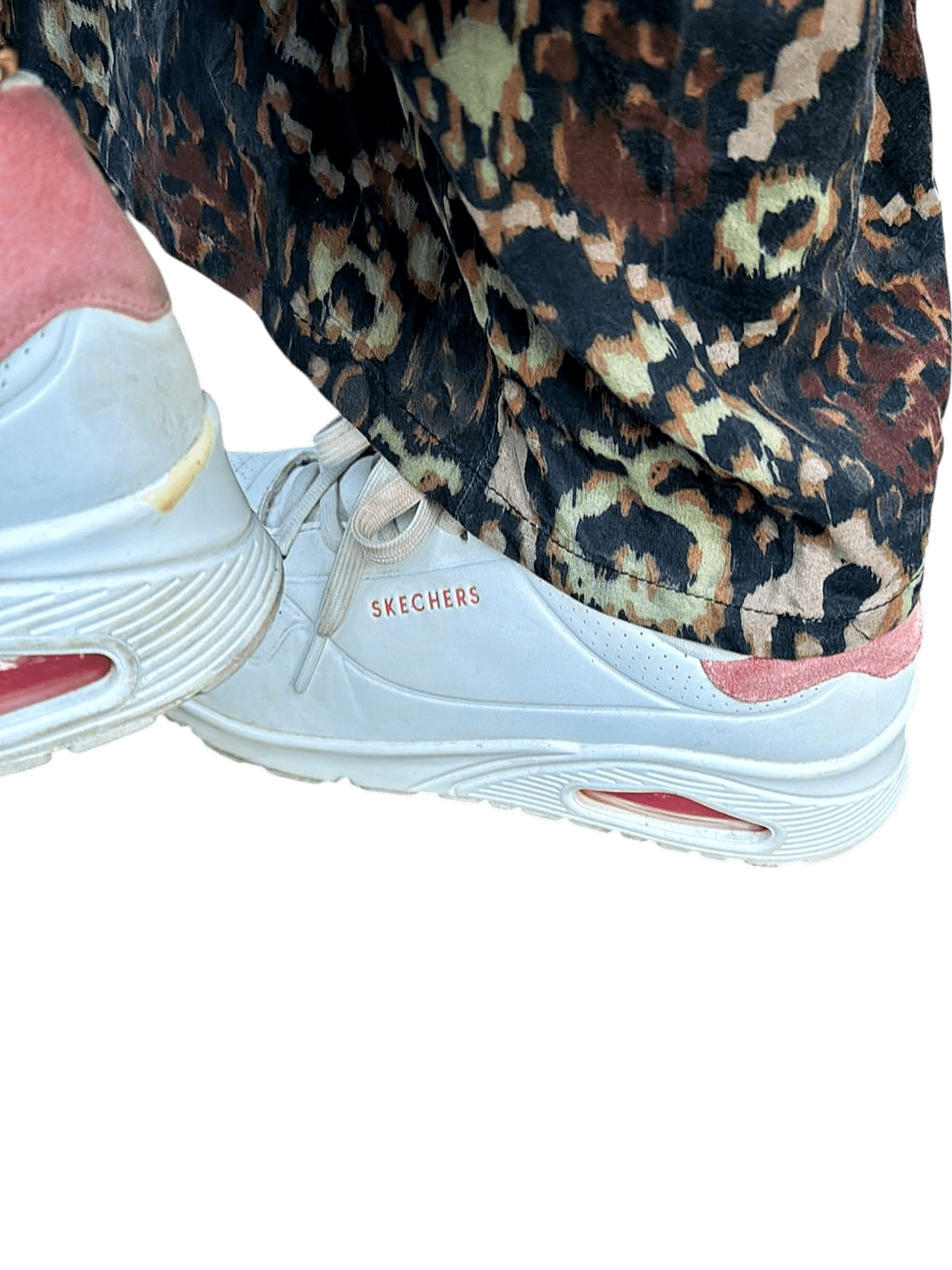 Skechers Damen Sneakers Weiß/Rosa 2