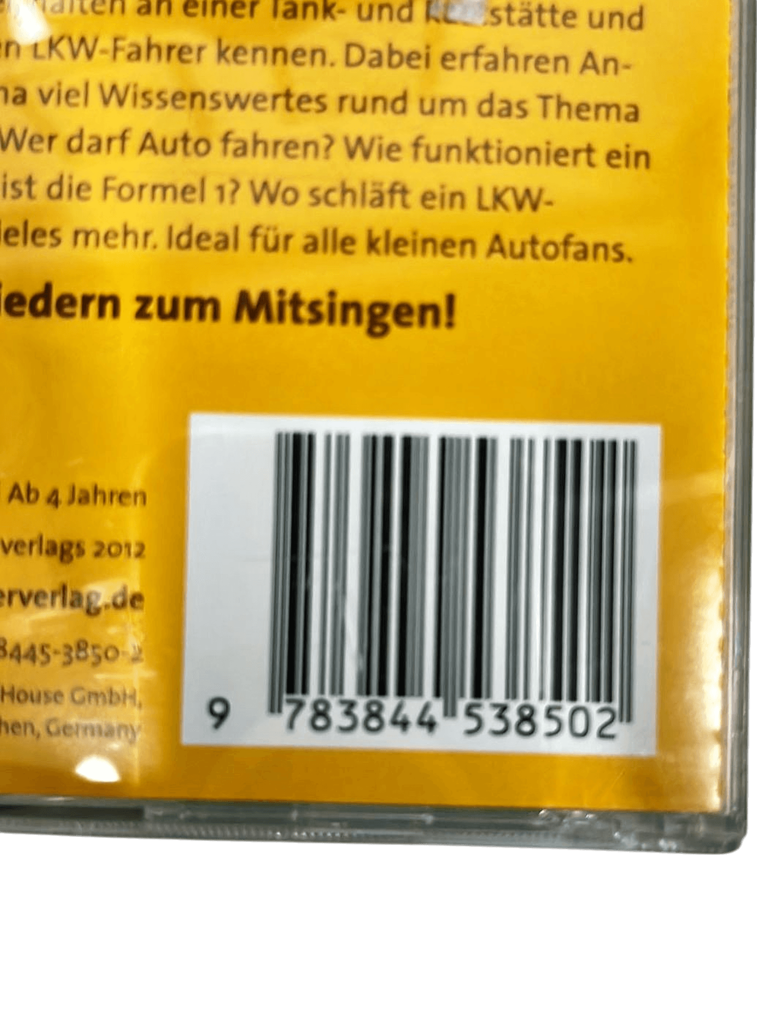 Kinder-Hörspiel CD 'Autos, Bagger, Laster - Was hör ich da?' (der Hörverlag) 3