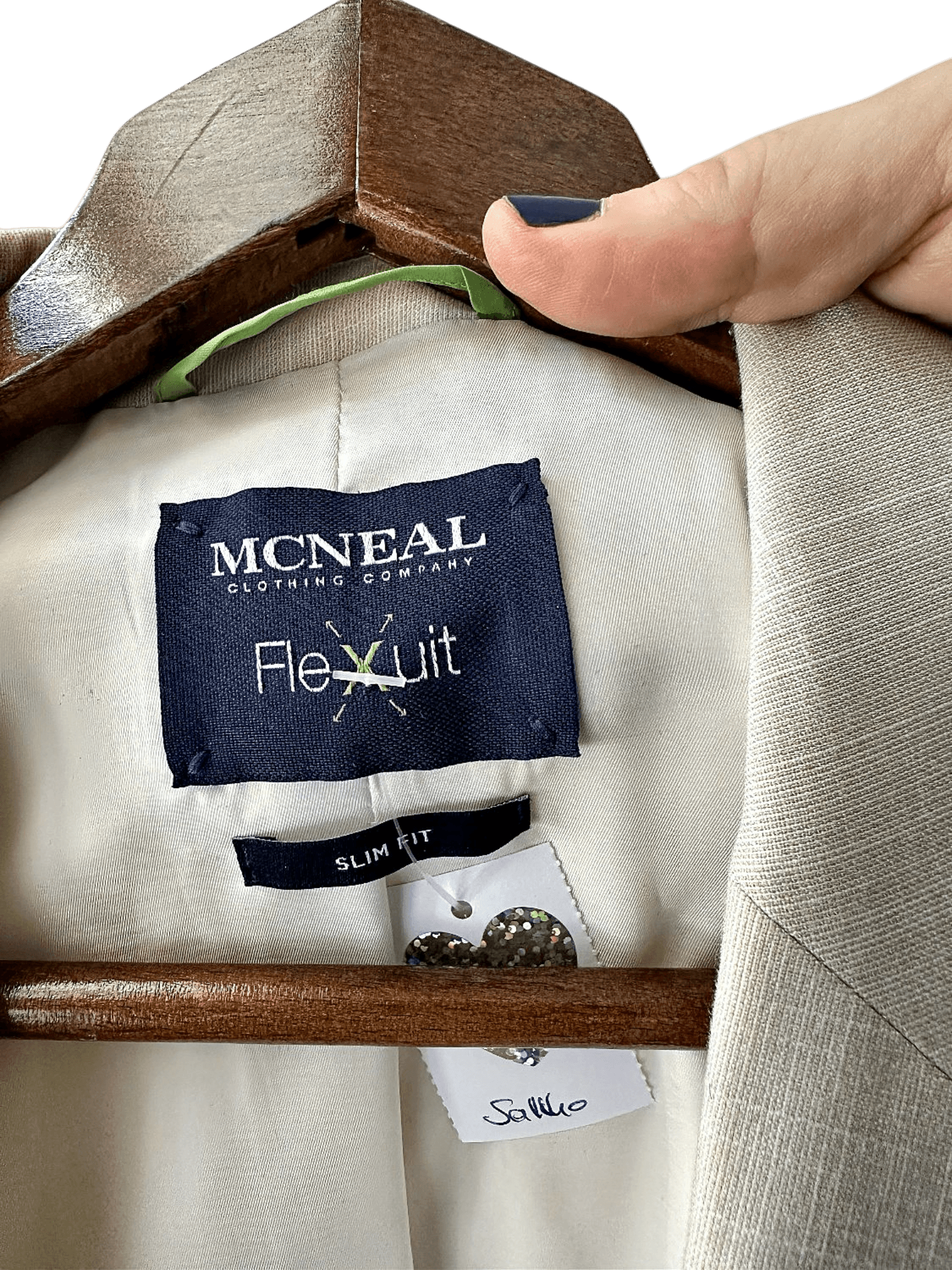 MCNEAL Flex Suit Slim Fit Blazer 3