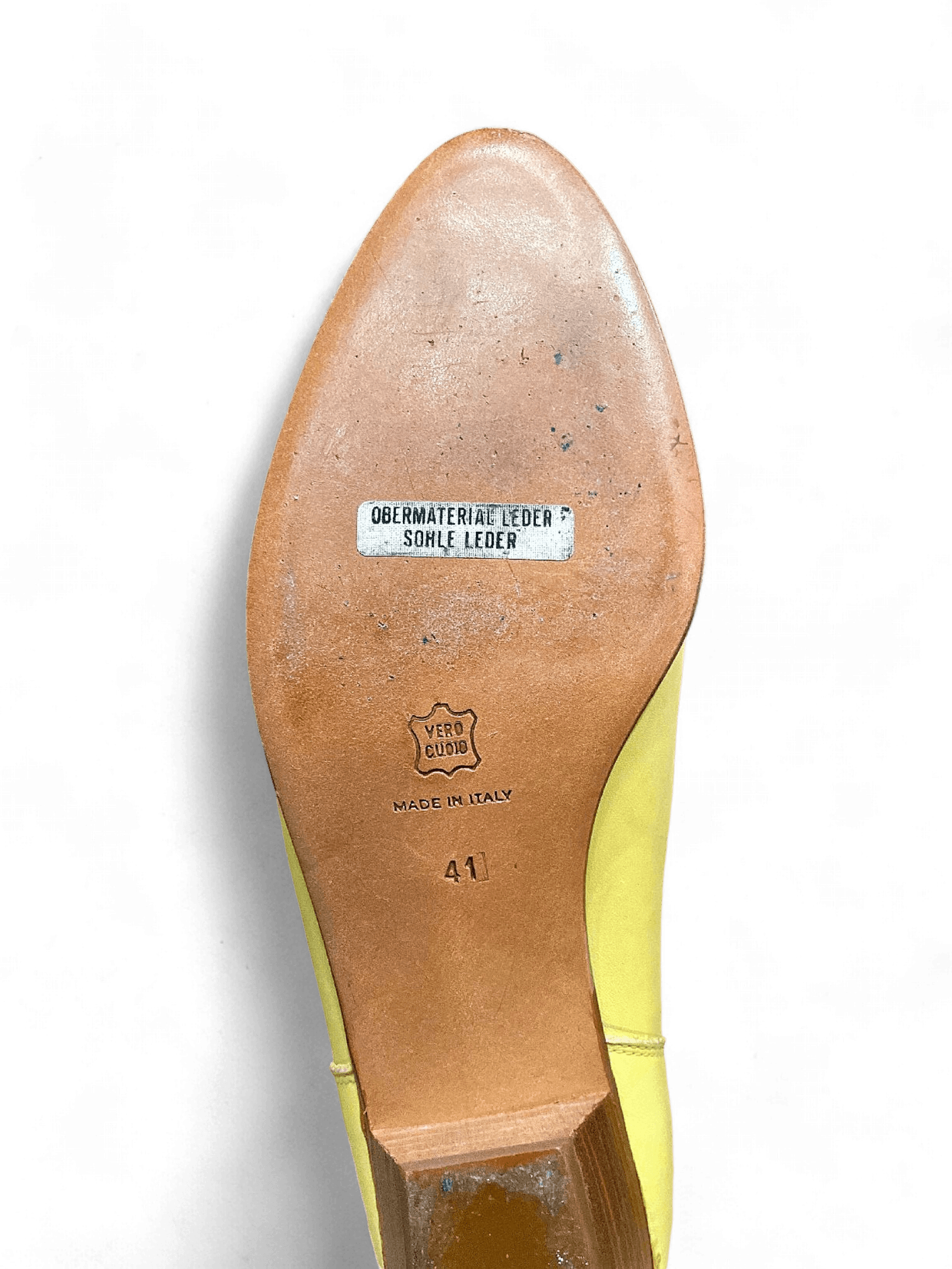 Eighties Yellow Boots 3