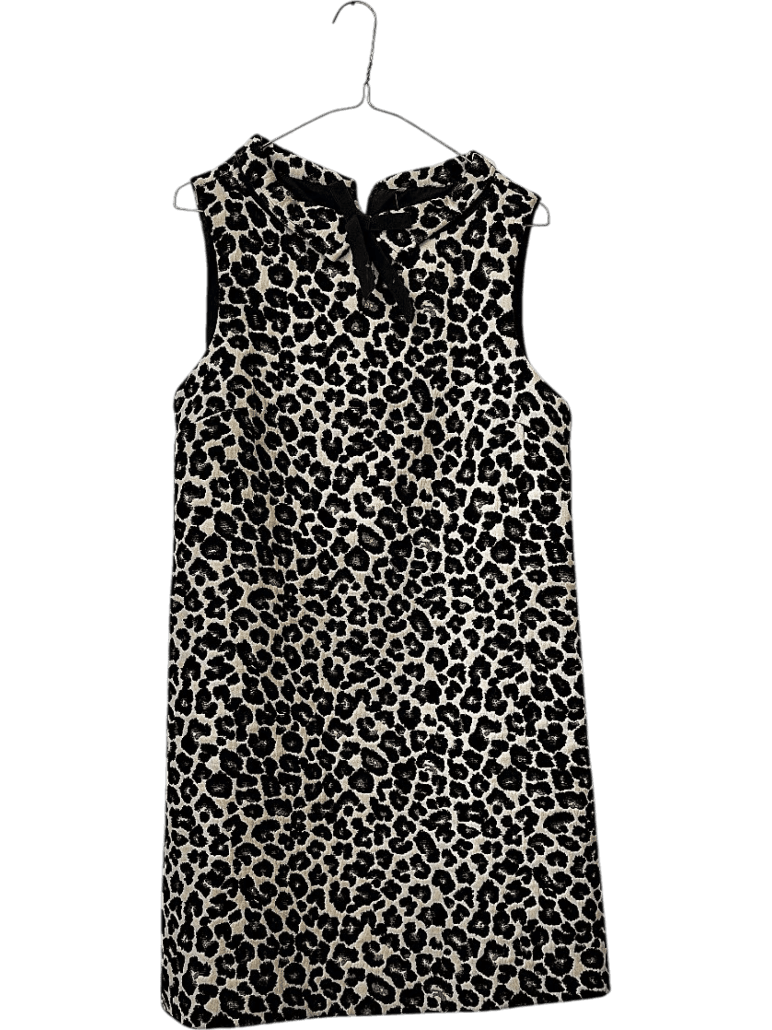 Leopard Print Shift Dress - Size M 1
