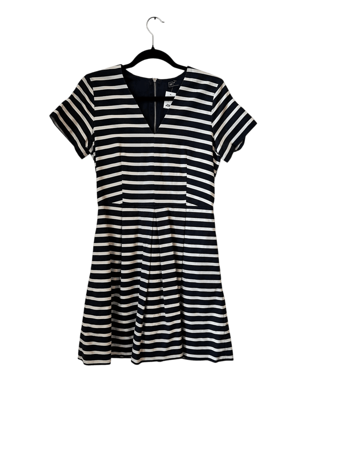 GAP Gestreiftes Kleid Schwarz-Weiß - Größe S 2