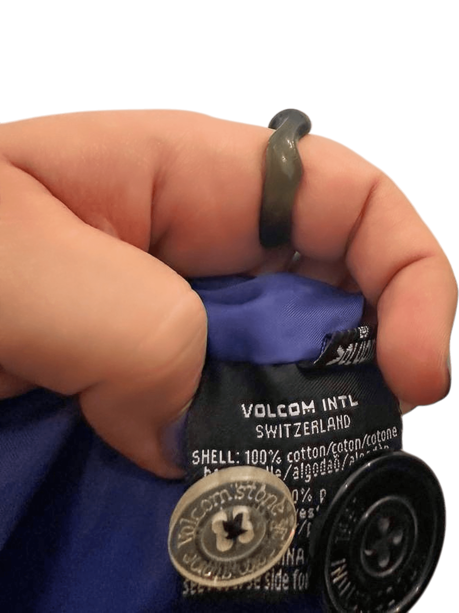 Volcom Black Dotted Blazer Jacket - Size S 4