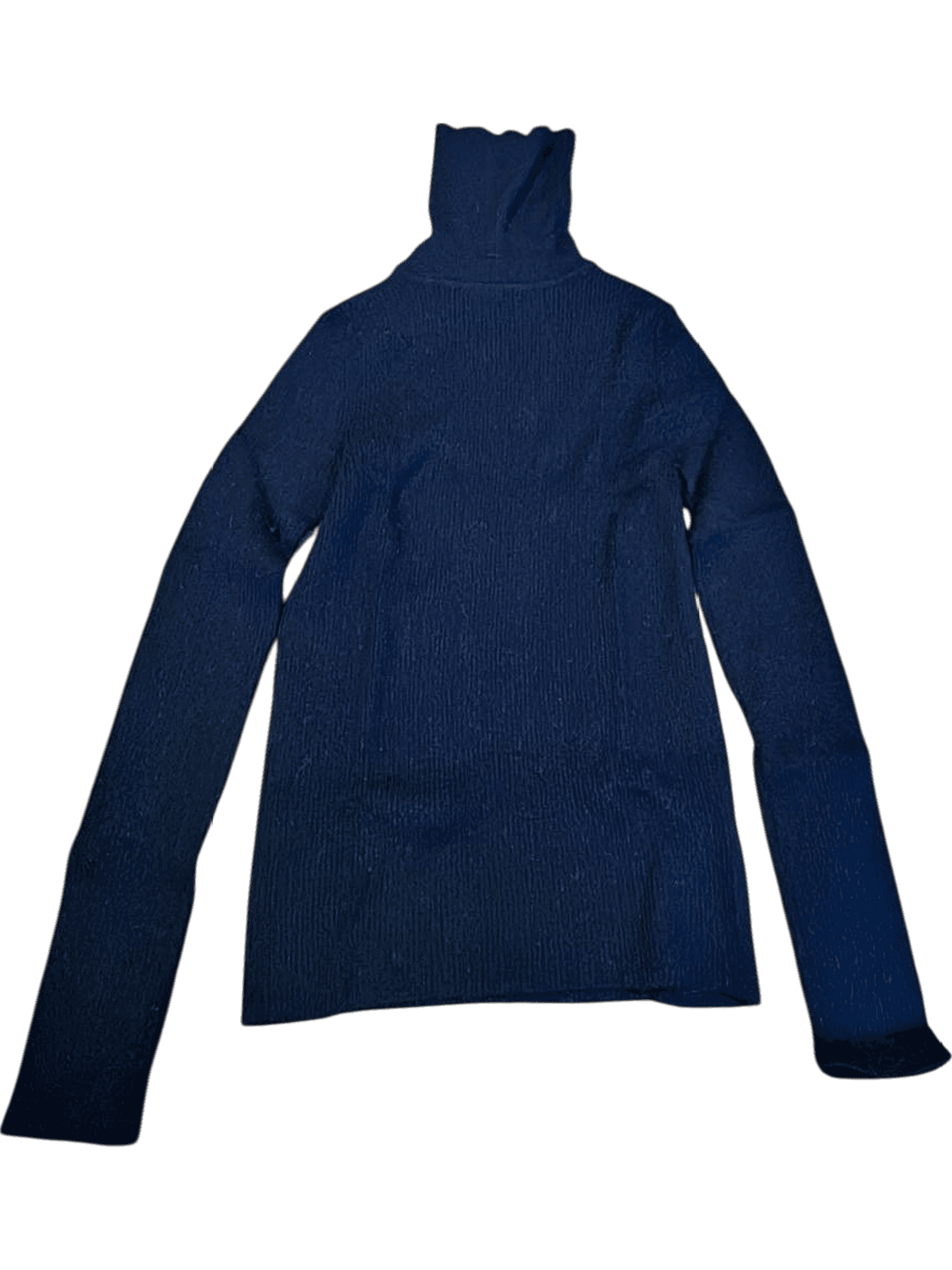 Uniqlo Schwarzer Rollkragenpullover mit langen Ärmeln 1