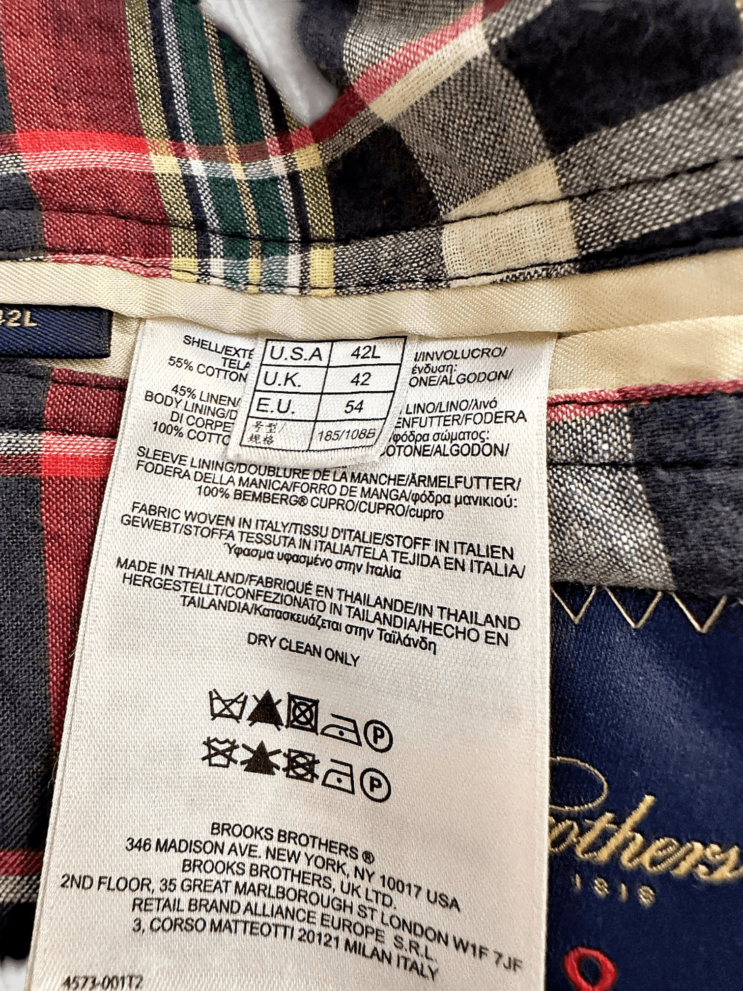 Brooks Brothers 1818 Fitzgerald Jacket - Size 42L 5