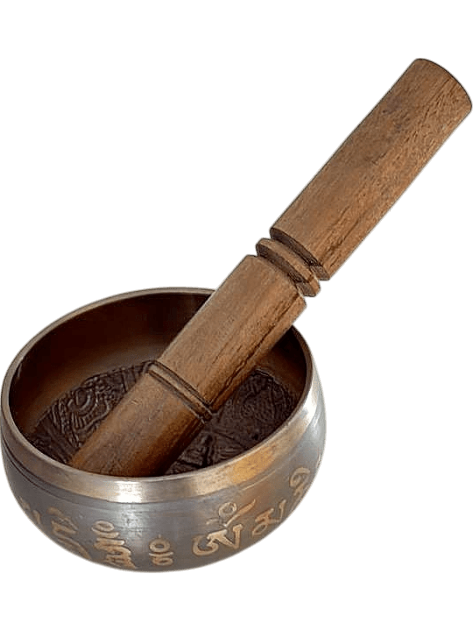 Tibetan Singing Bowl with Wooden Mallet 1