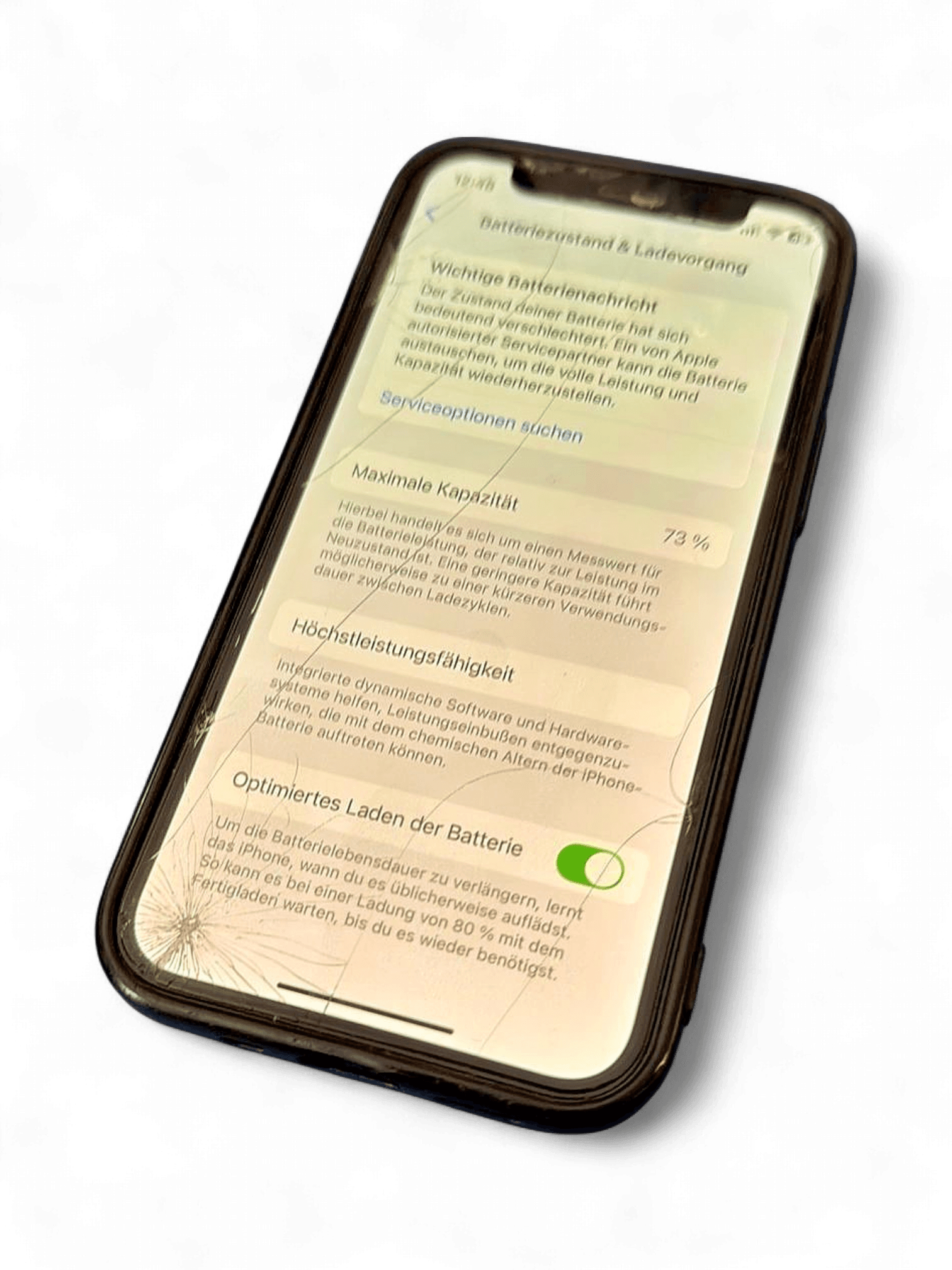 Apple iPhone 12 mini 128GB Black - Cracked Screen 4