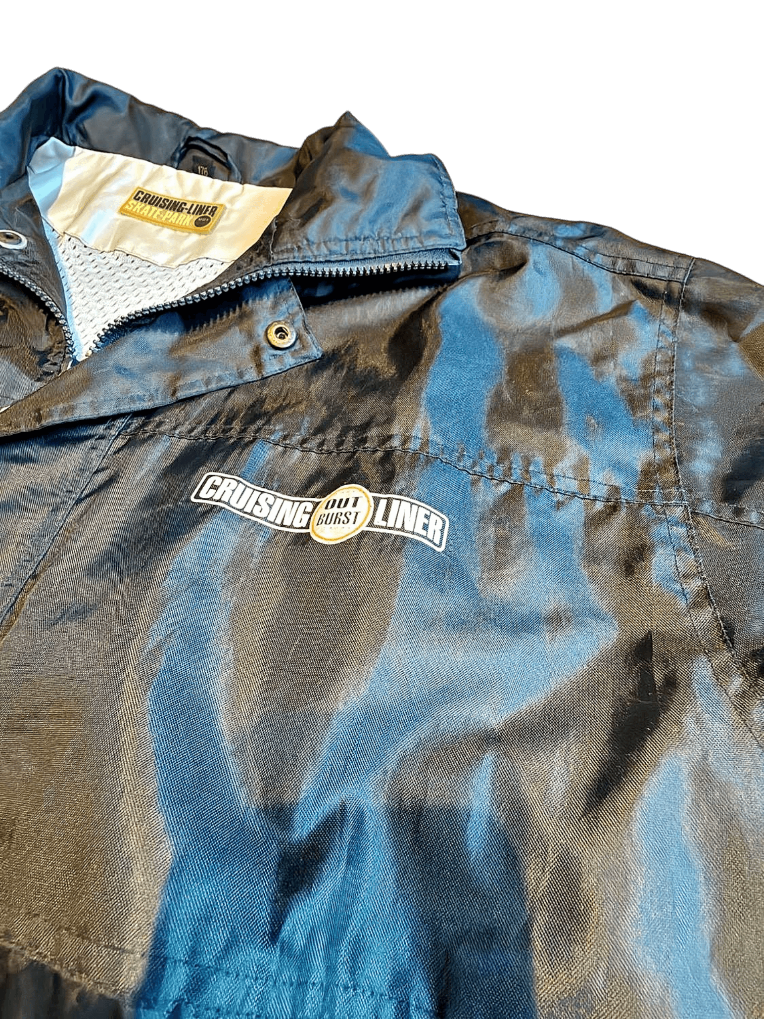 Cruising-Liner Skate-Park Navy Blue Windbreaker Jacket - Size 176 2