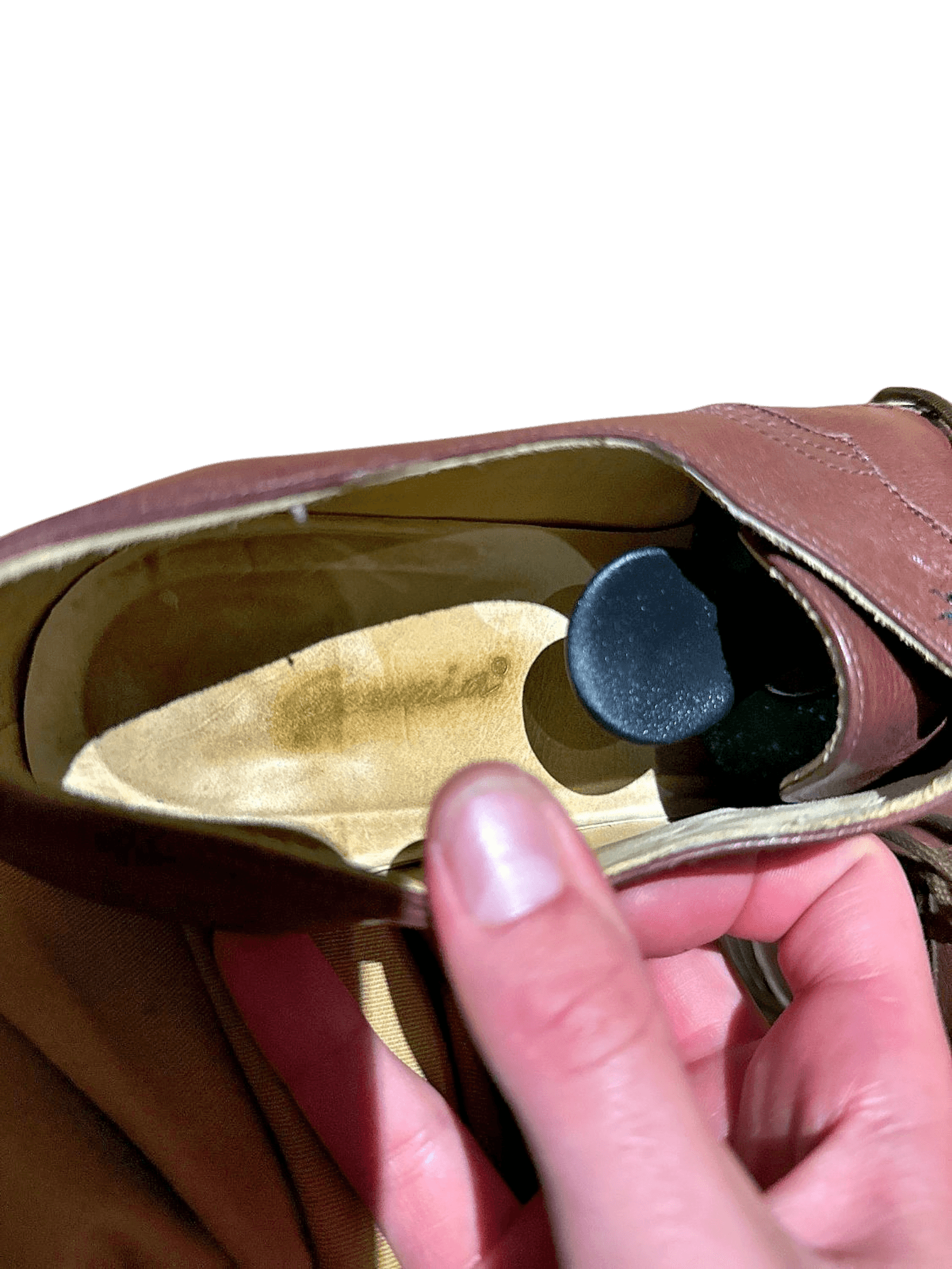 Americana Brown Leather Heels - Size 41 4