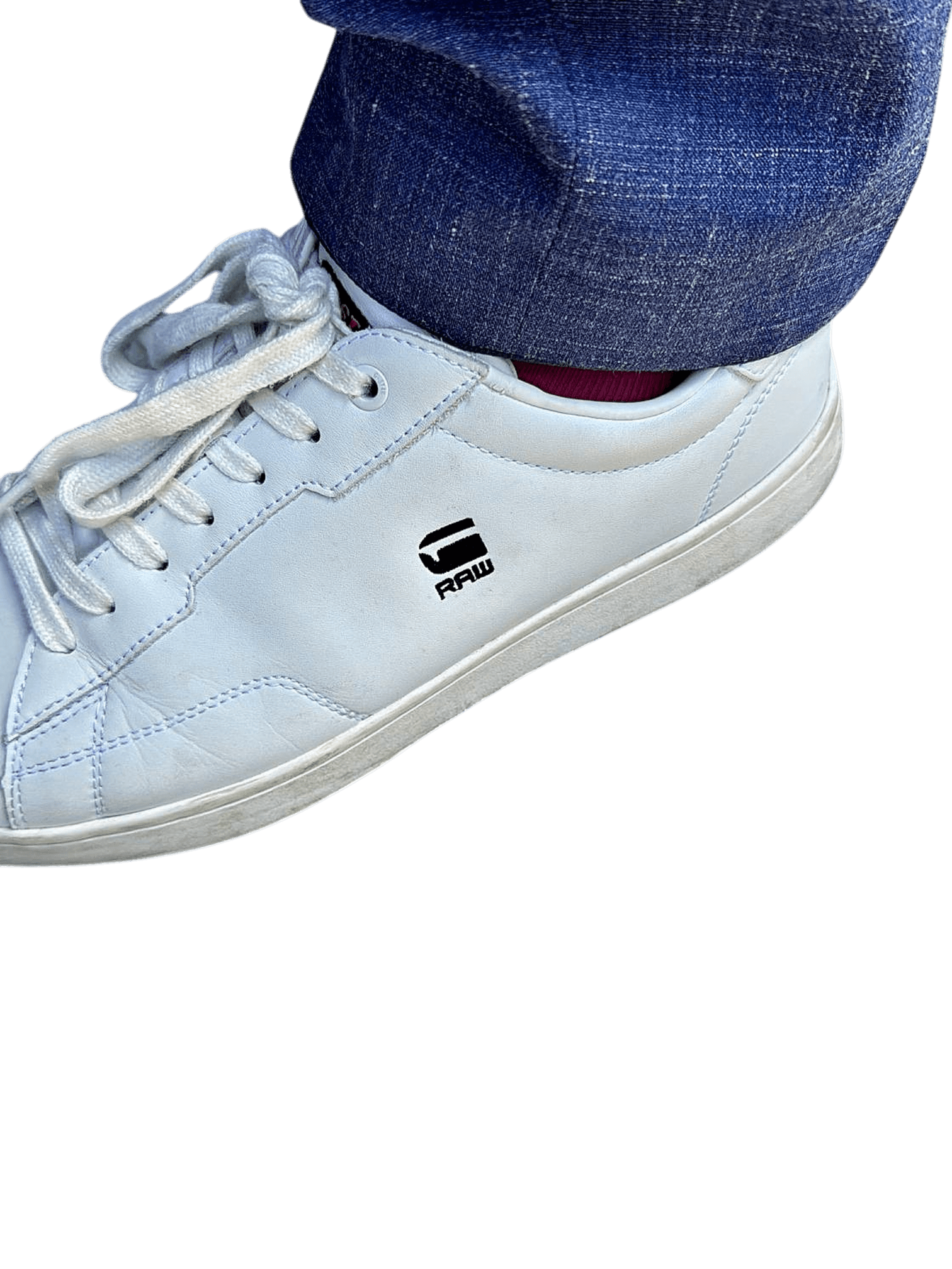 G-Star RAW weiße Ledersneakers - Casual Streetwear 2