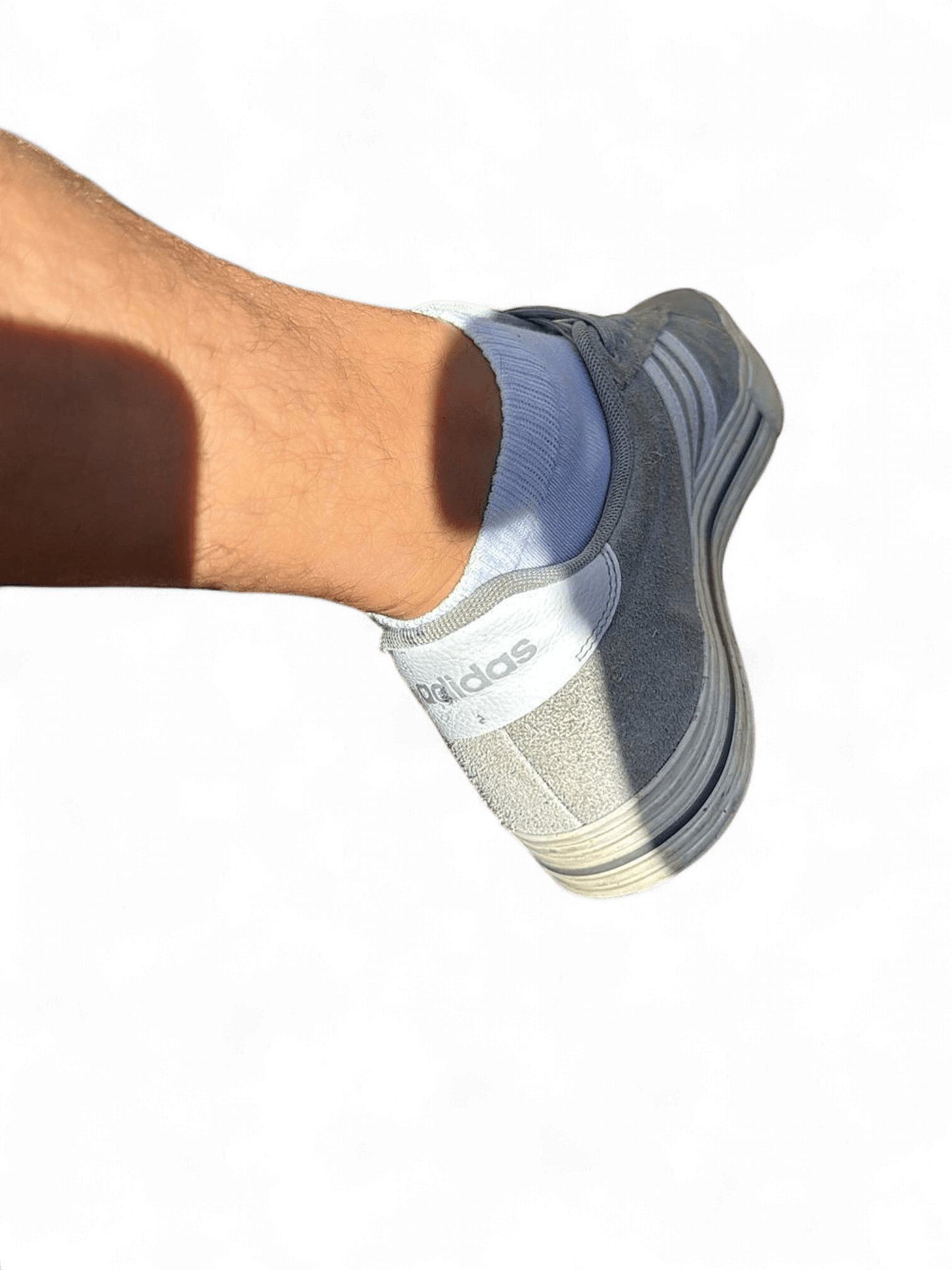 Adidas Grey Suede Sneakers - Casual Athletic Shoes 2