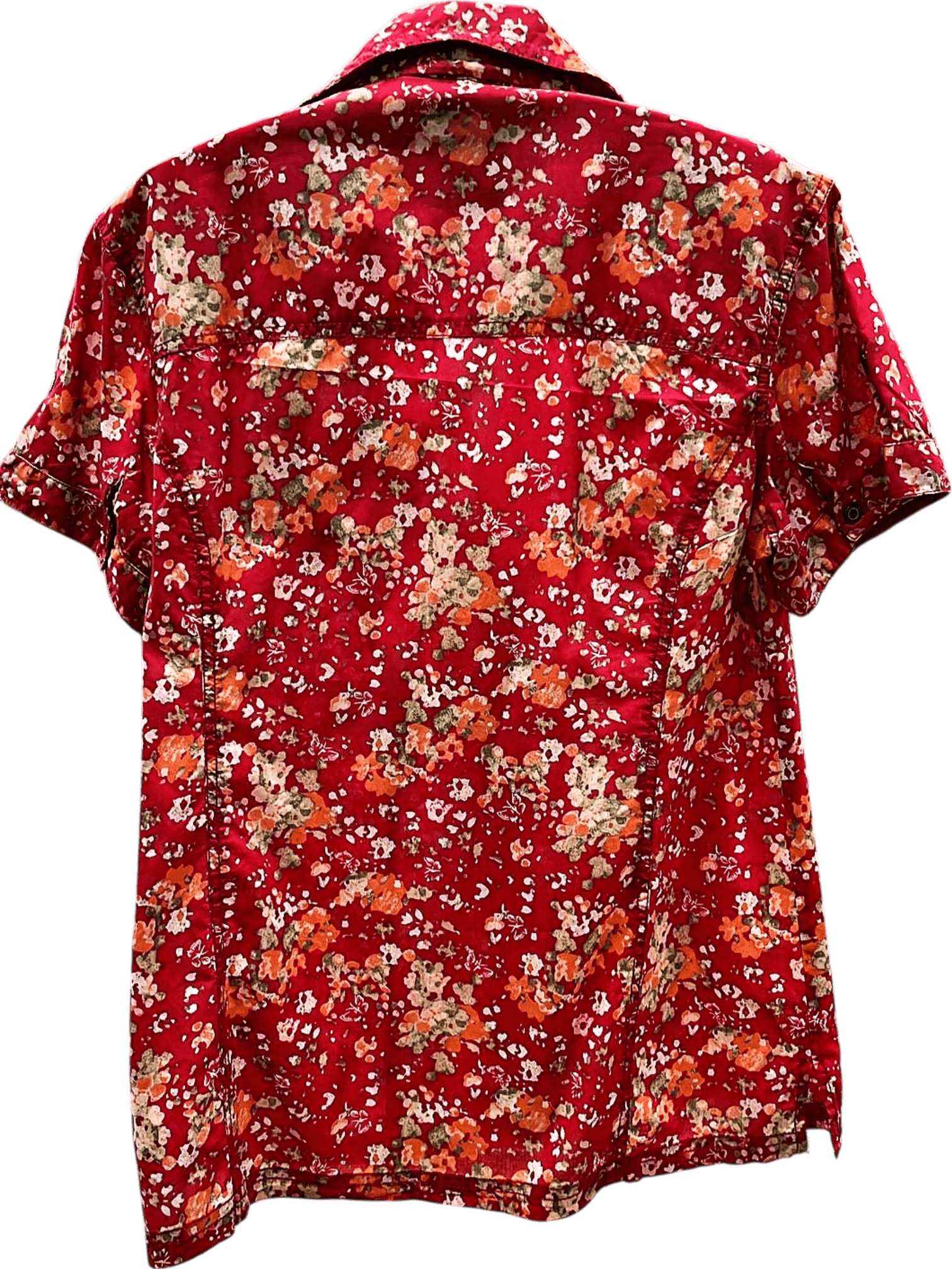 Cecil Blumenprint Bluse mit Knöpfen - Größe M 2