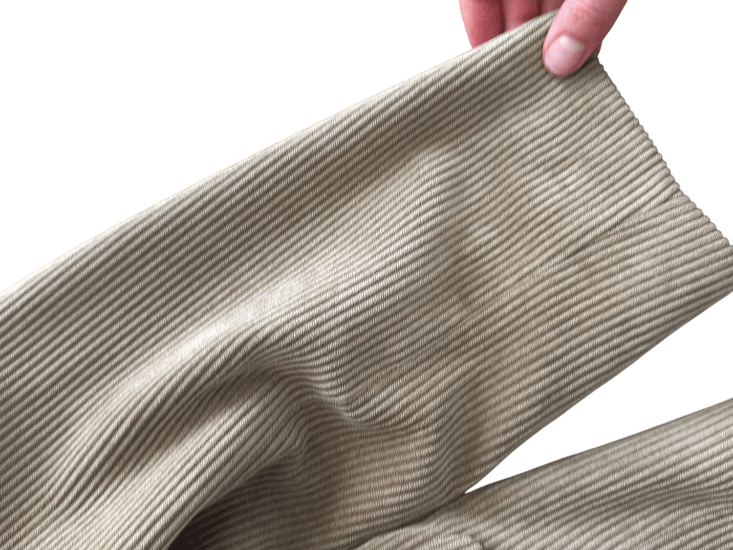 Beige Corduroy Blazer - Size 50 4