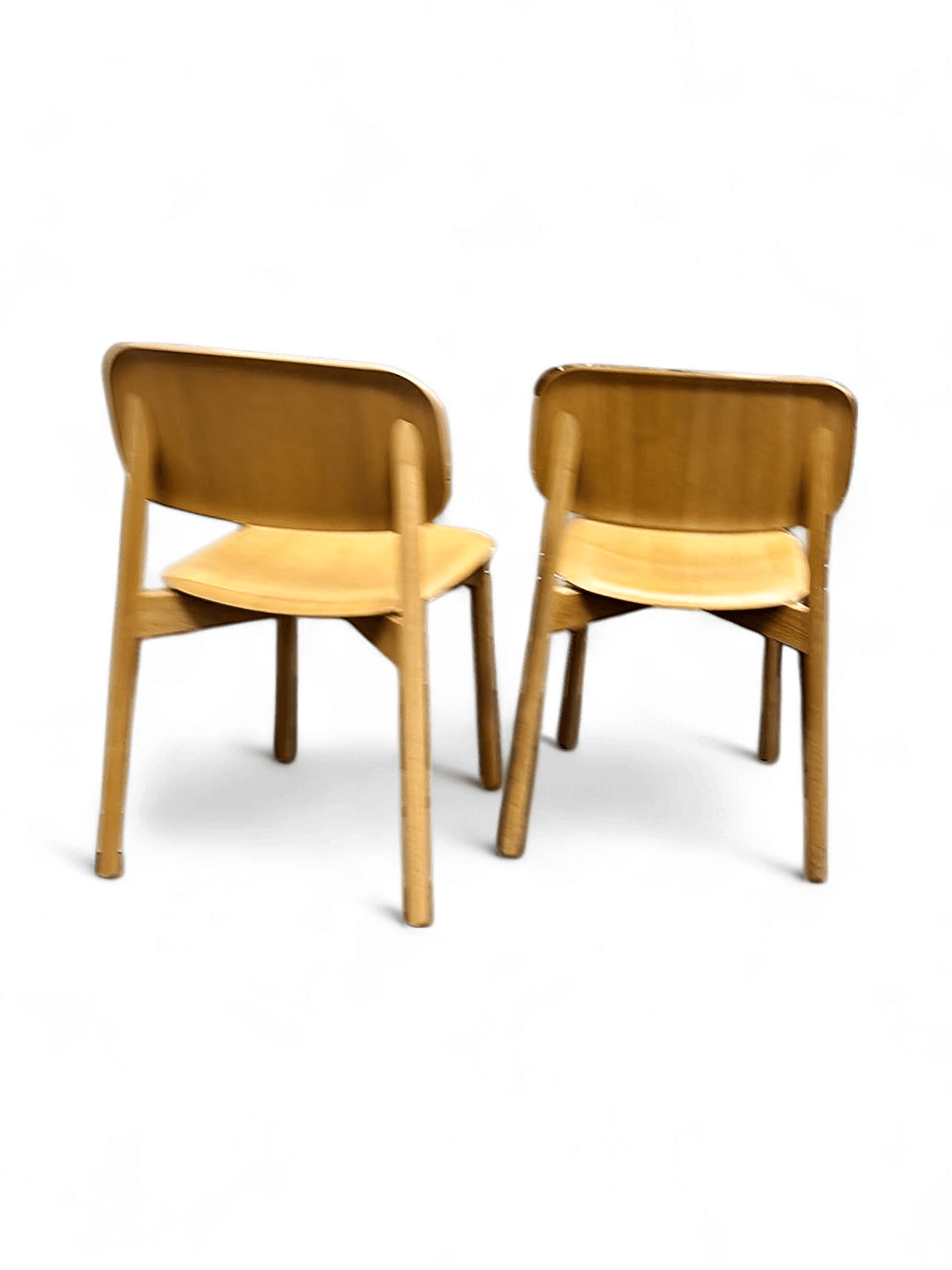 Wooden Dining Chairs - Scandinavian Style Office/Waiting Room Chairs 3