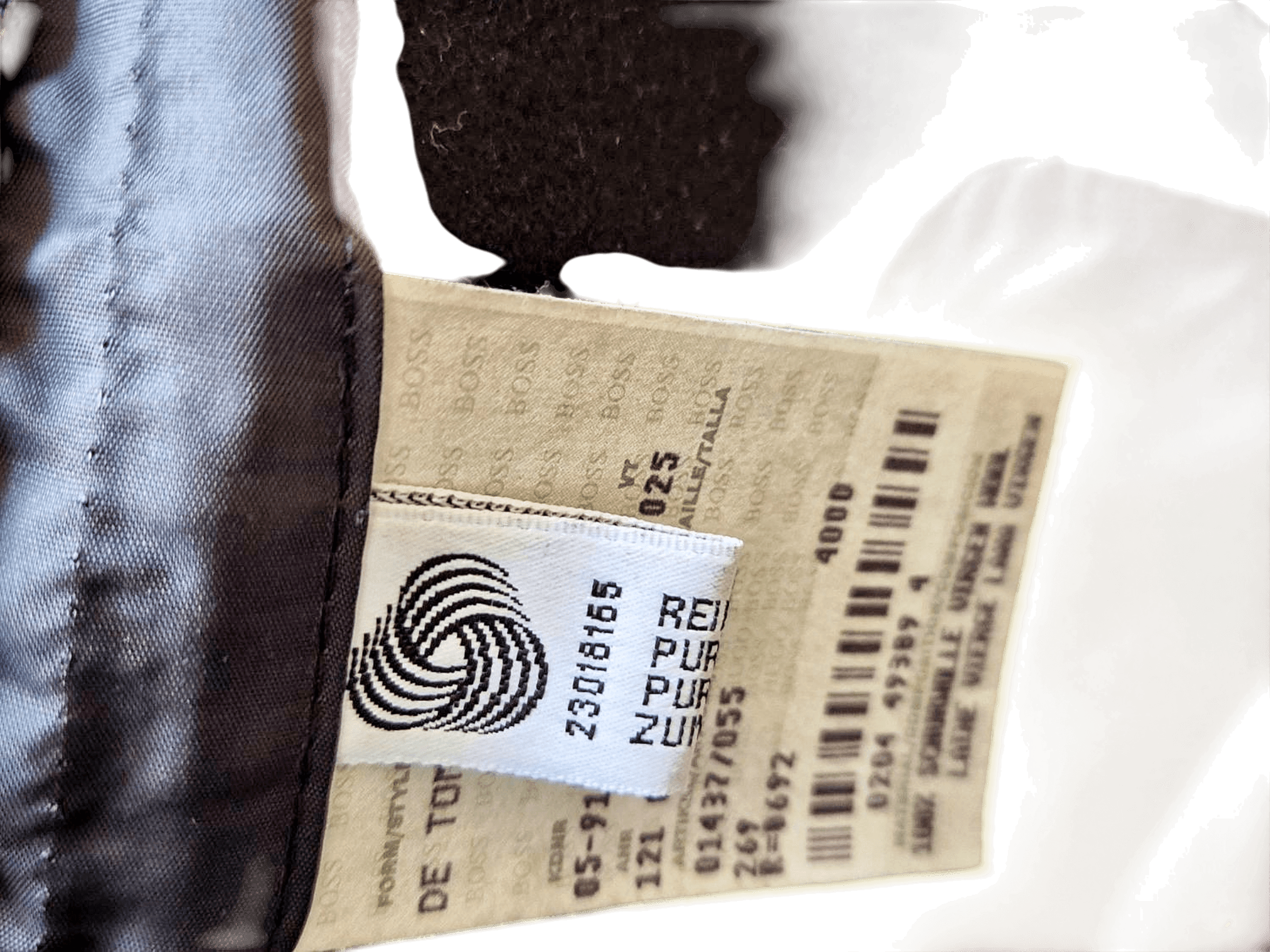 BOSS Hugo Boss Black Wool Pea Coat - Classic Men's Outerwear 3