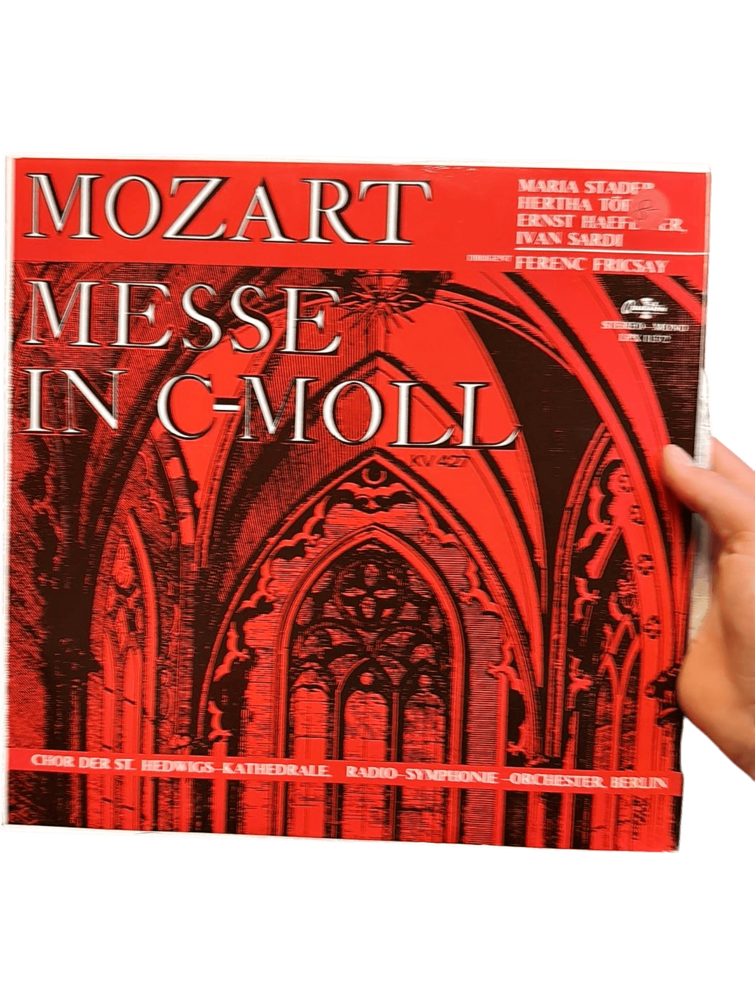 Mozart: Messe in c-moll KV. 427 - Vinyl Schallplatte mit Ferenc Fricsay 1