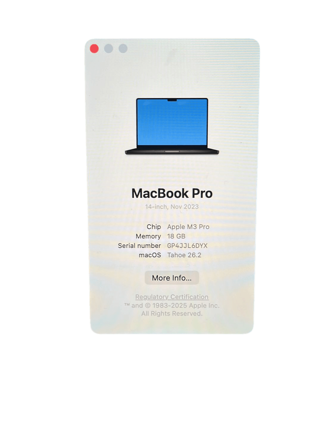 Apple MacBook Pro 14-inch M3 Pro, 18GB RAM (Nov 2023) 2