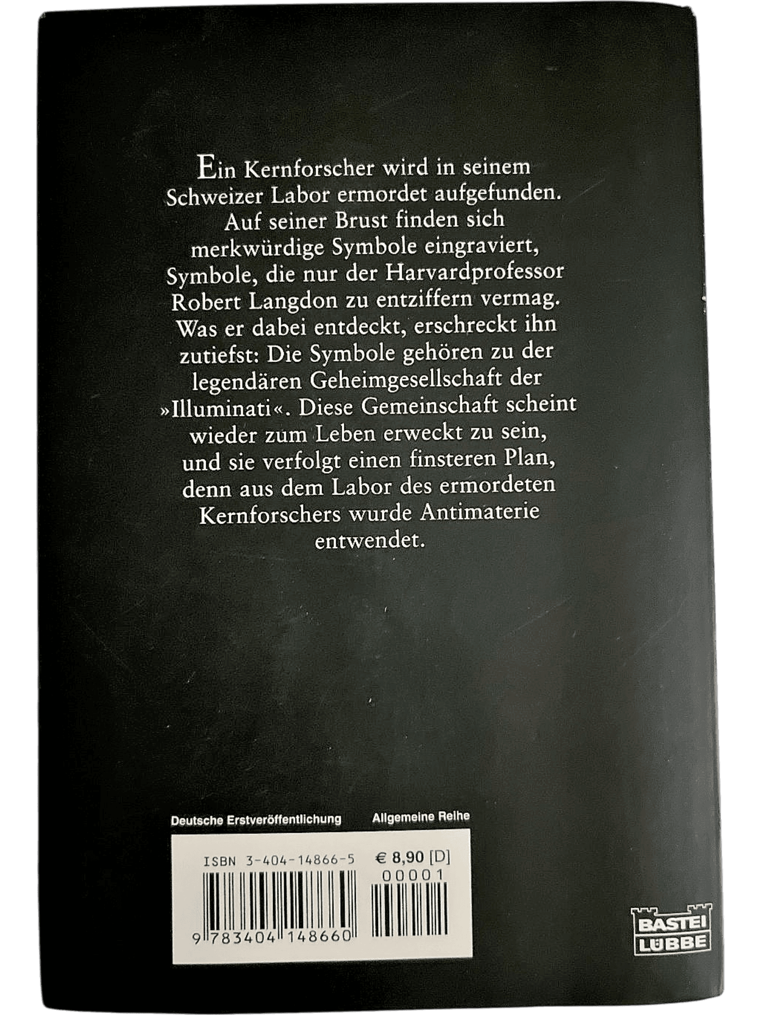 Dan Brown Illuminati Thriller Taschenbuch 3