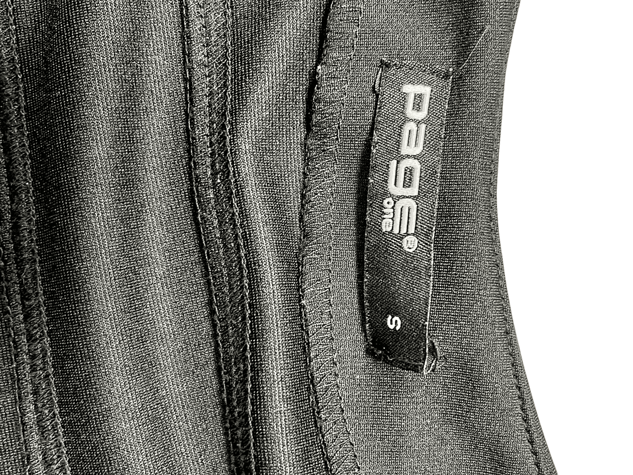 Schwarzes Bodycon Kleid mit V-Ausschnitt 3