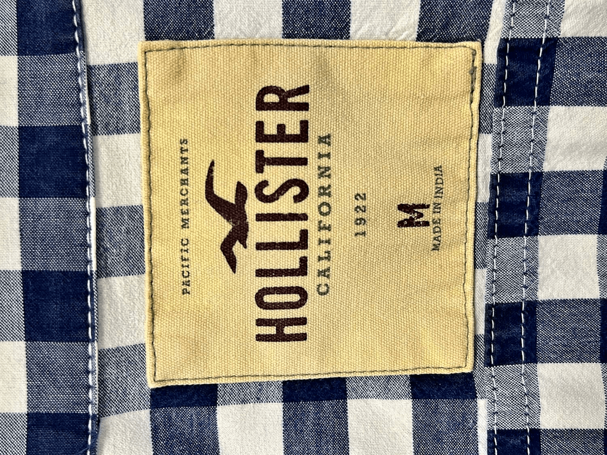 Hollister Karo Button Down Hemd - Größe M 3