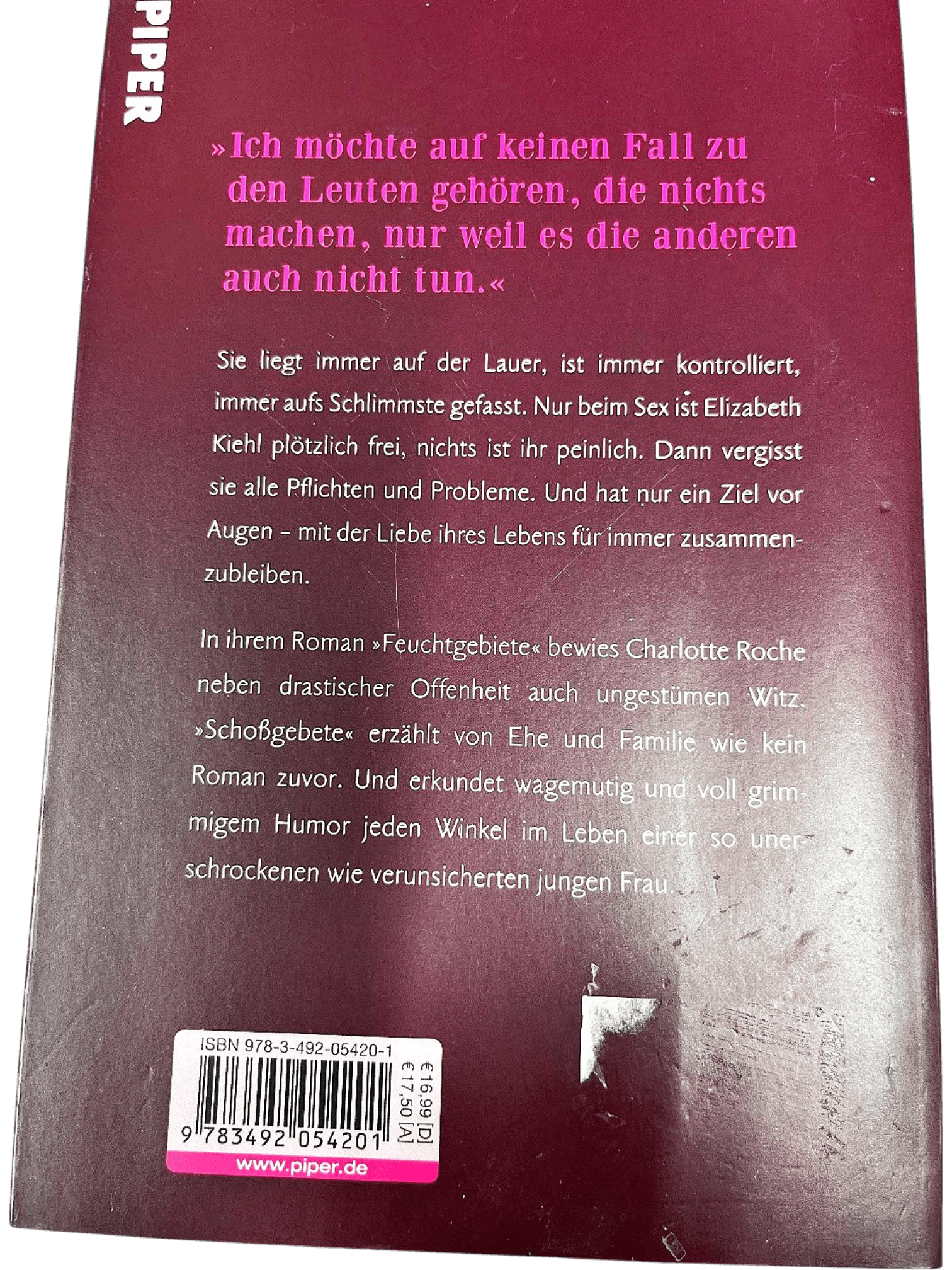 Schoßgebete von Charlotte Roche 2