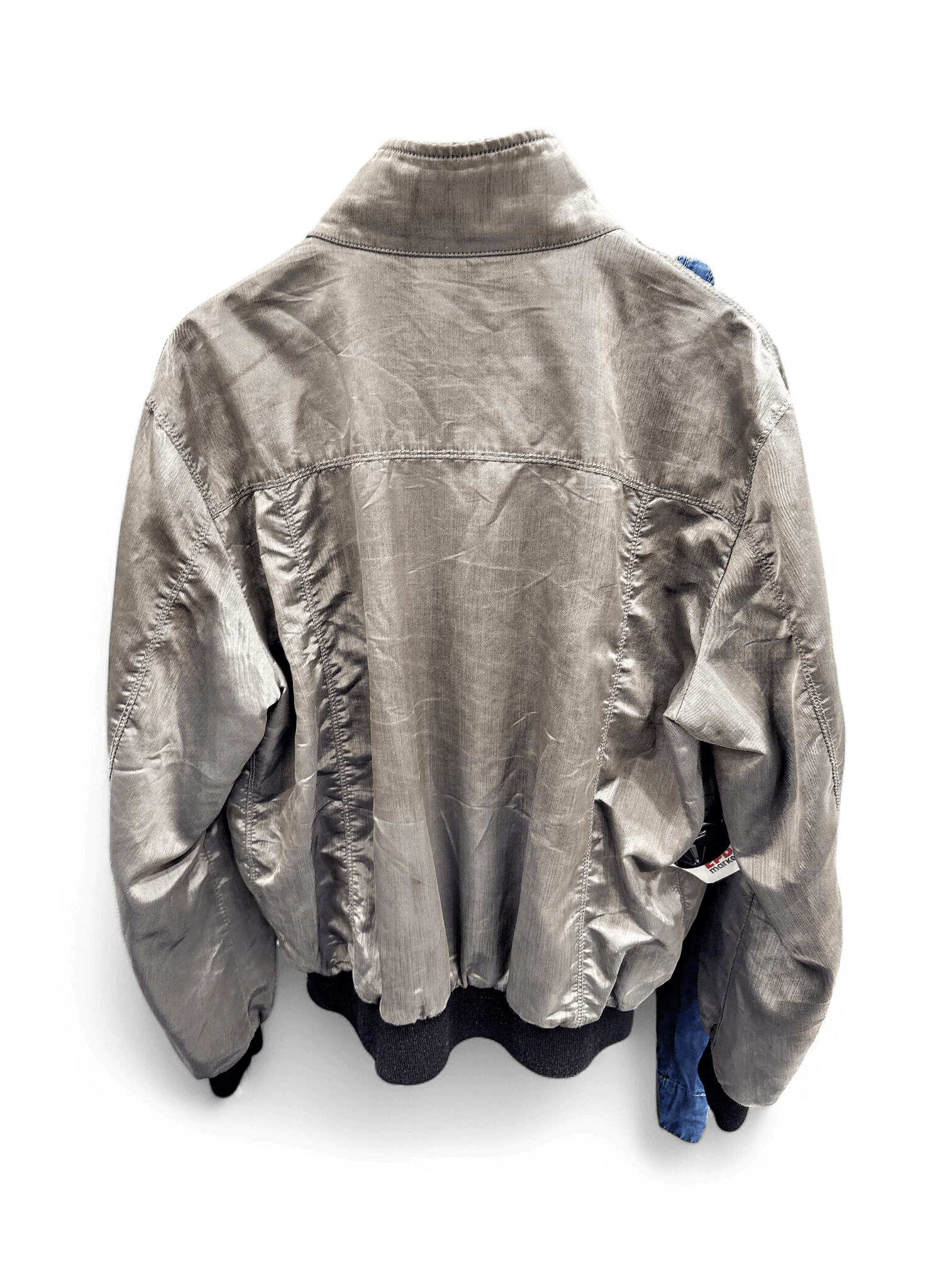 RefrigiWear Gray Bomber Jacket 4