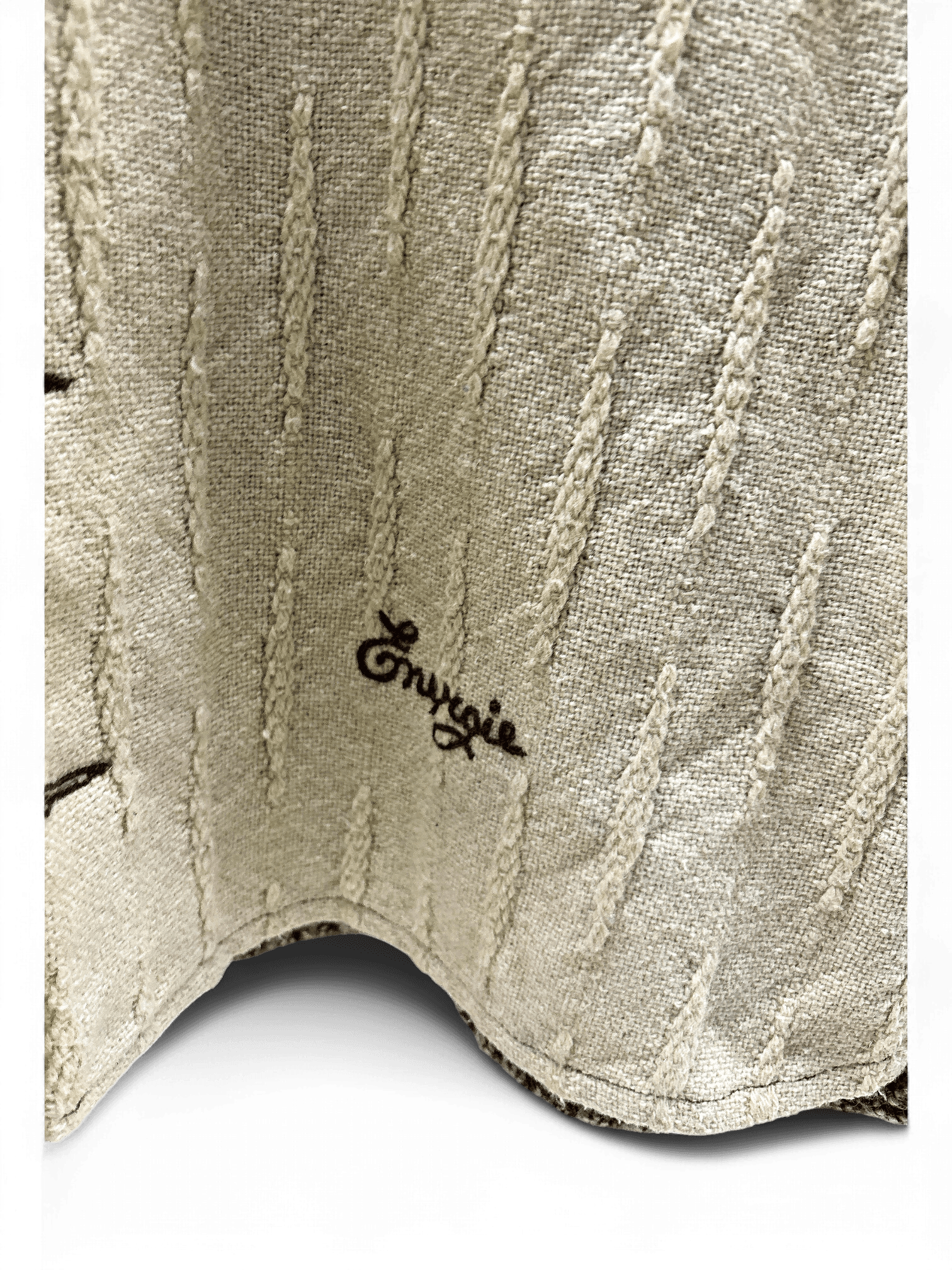 Vintage Energie Wool Button-down Shirt - Size M 3