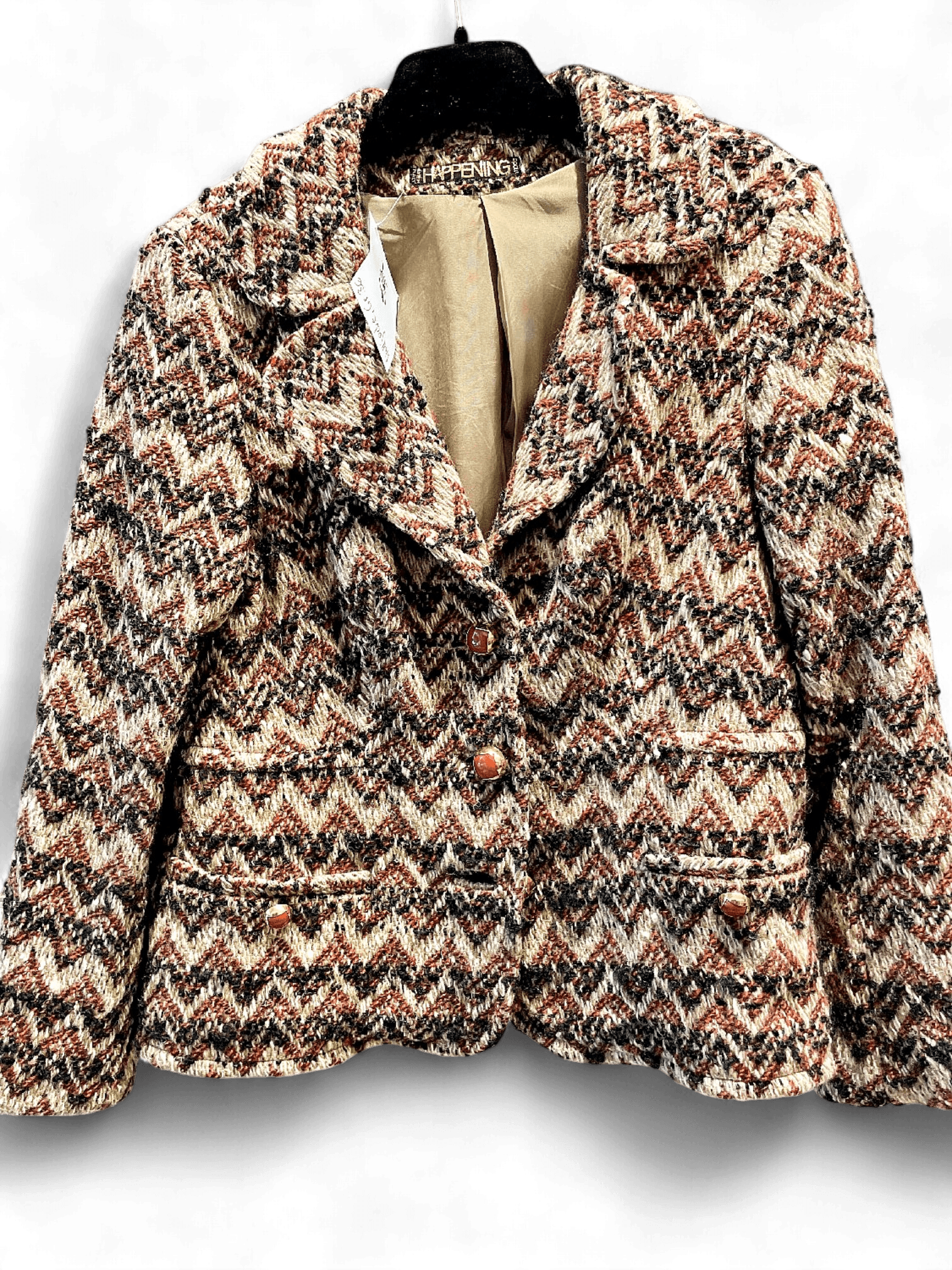 Modern Mixed Wool Blend Blazer 2