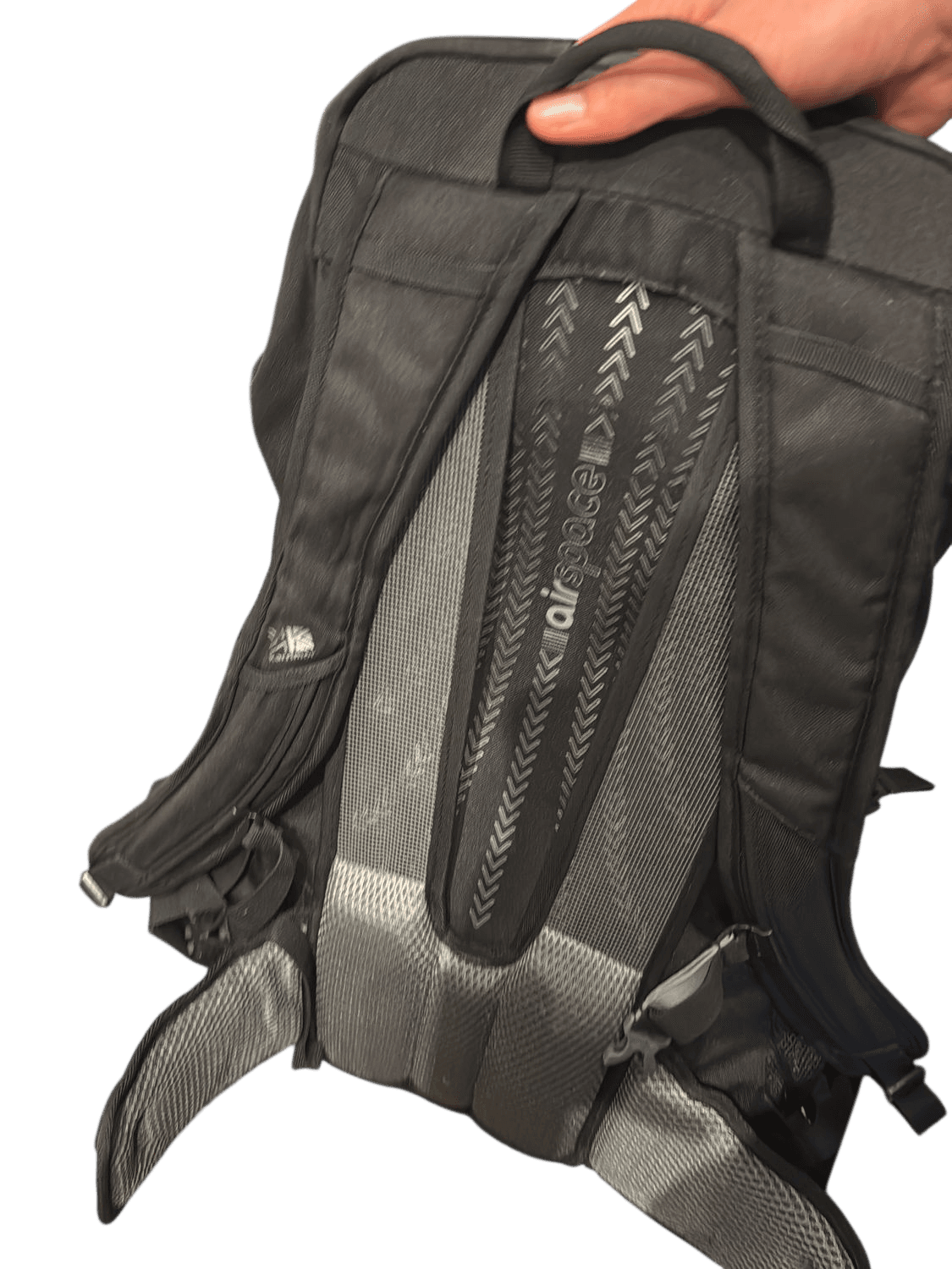 Adidas Black Backpack with Ergonomic Back Panel 3