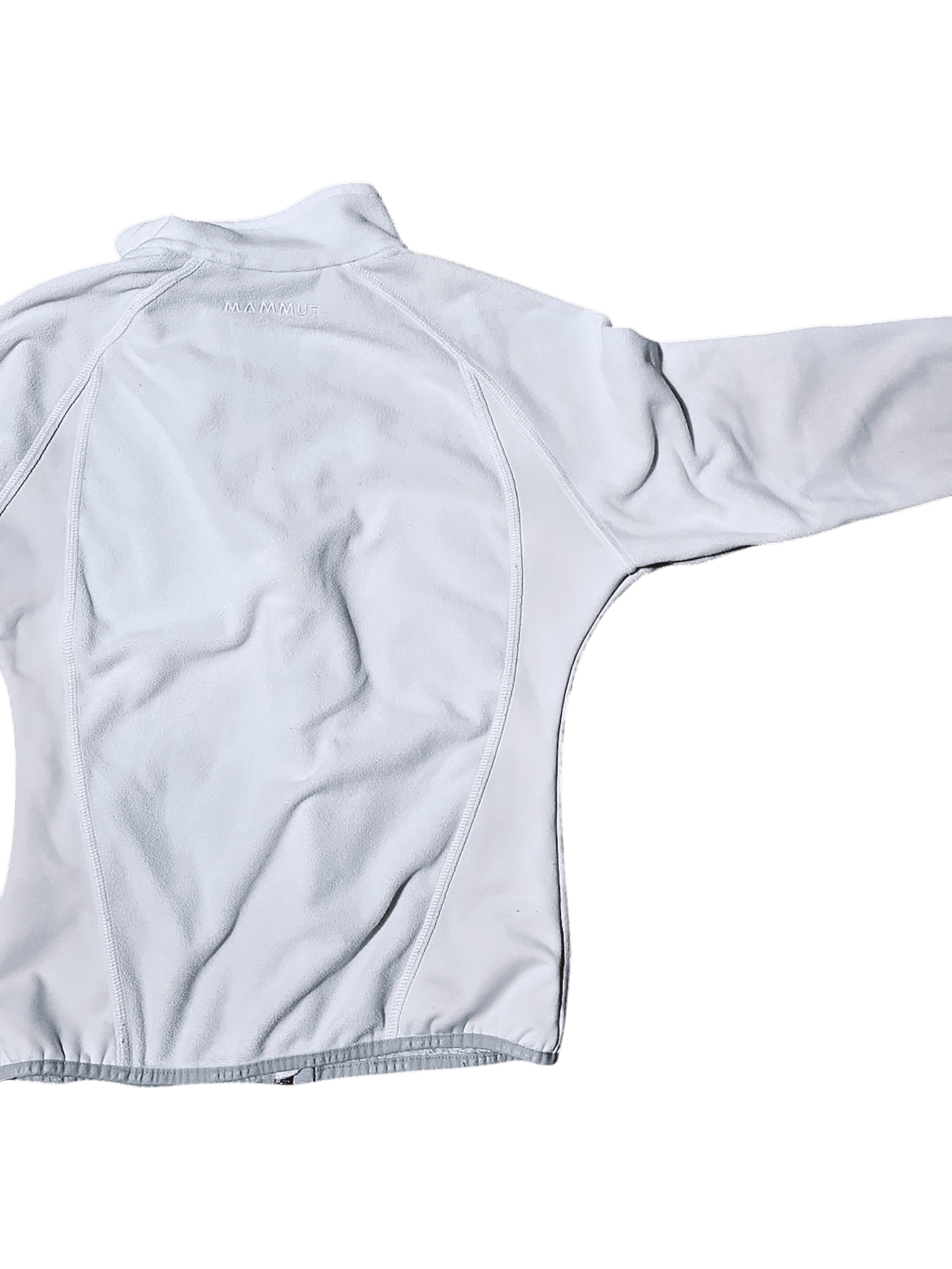 Mammut White Fleece Jacket - Women's Size S 5
