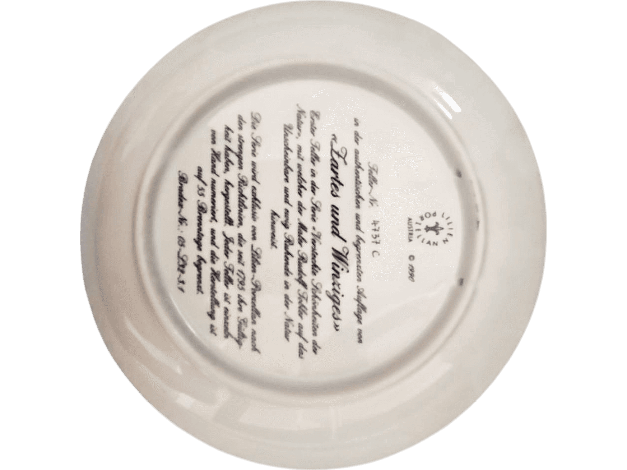 Royal Doulton 'Lizards and Wildflowers' Collectible Decorative Plate 3