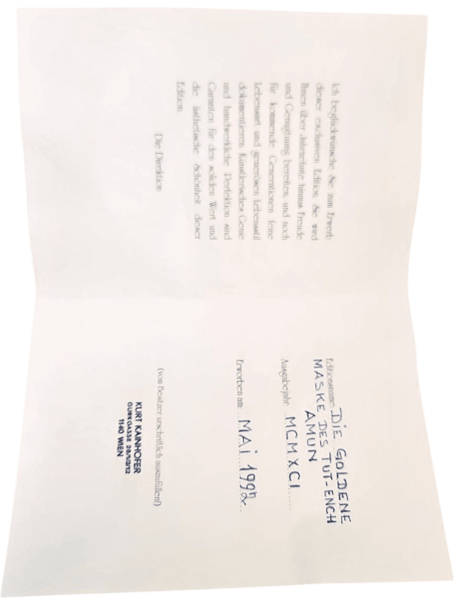 Royal Worcester Egyptian Collector Plate - Tutankhamun and Queen 4