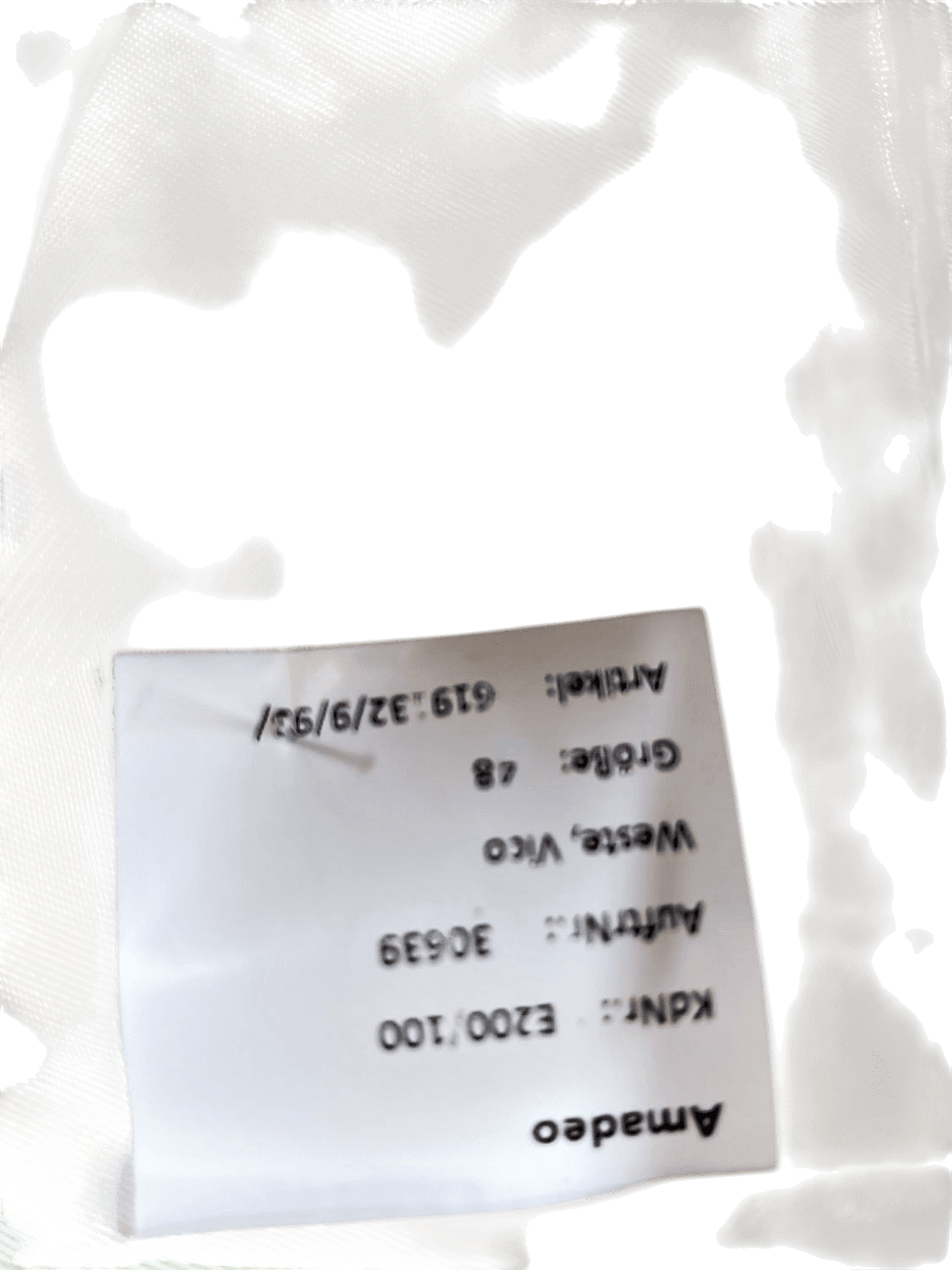 Amadeo Herrenweste mit elegantem Muster - Größe 48 - Hochzeitsmode 5